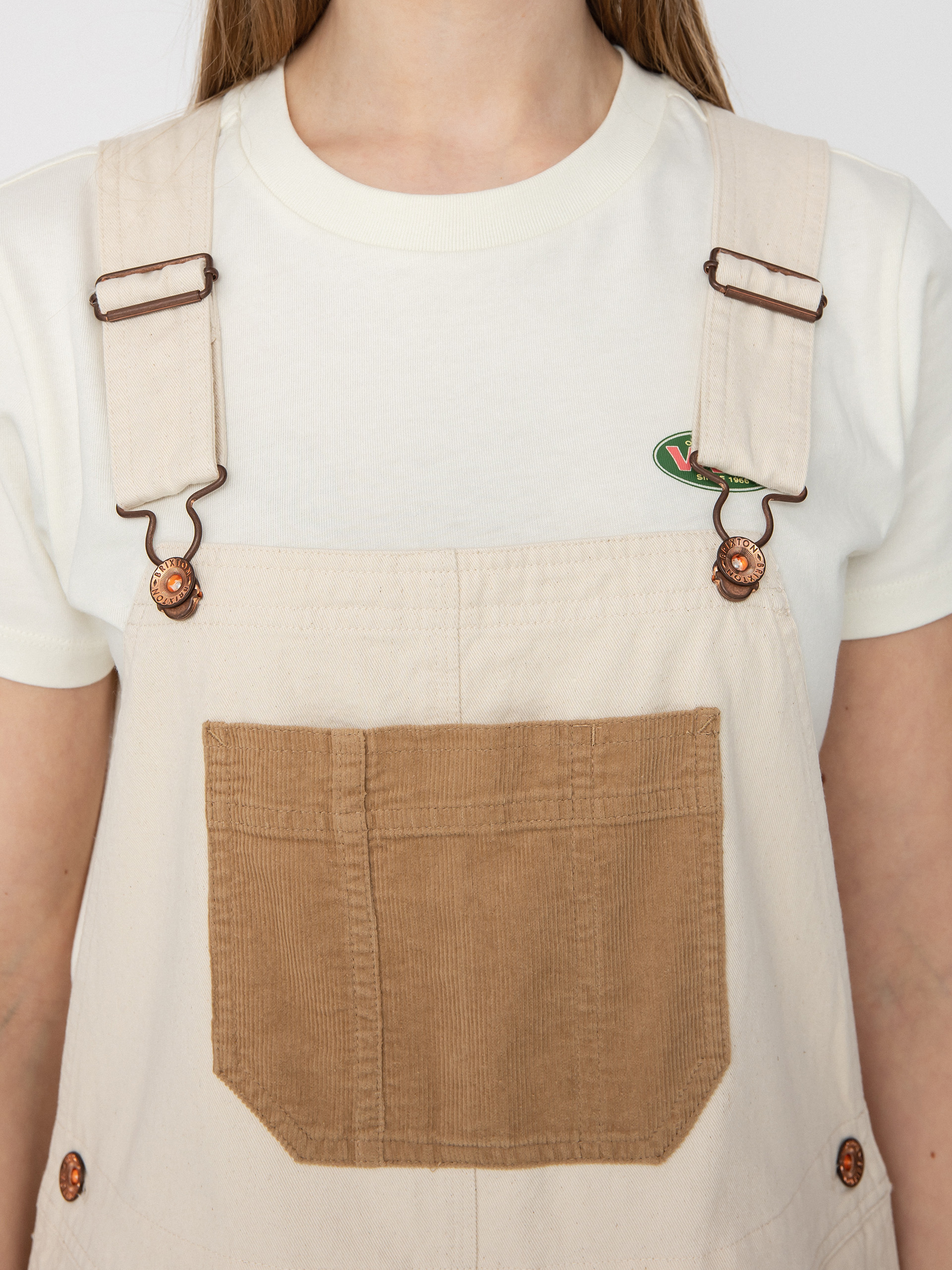 Șort Brixton Costa Overall Wmn (natural)