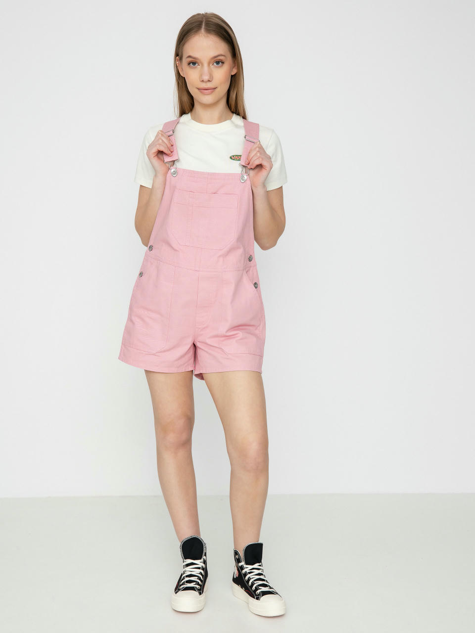 Șort Brixton Costa Overall Wmn (pink nectar)