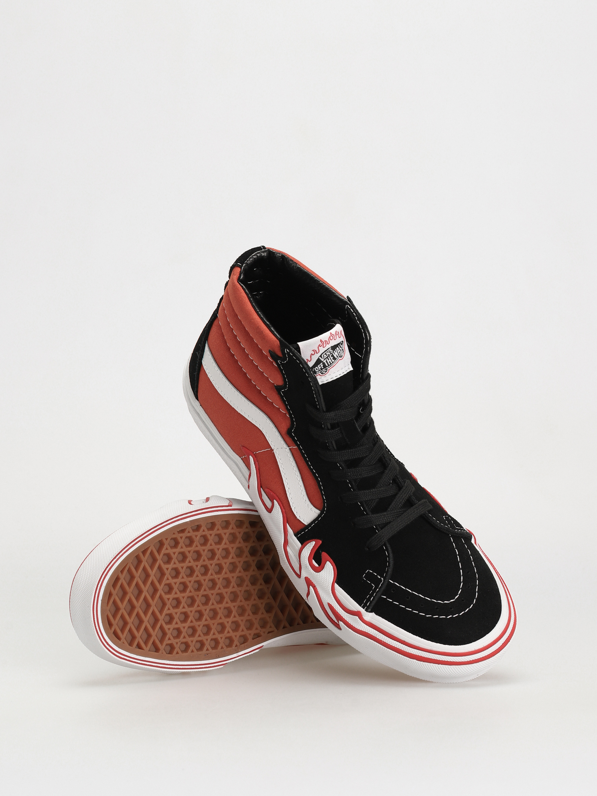 Pantofi Vans Sk8 Hi Flame (burnt ochre)