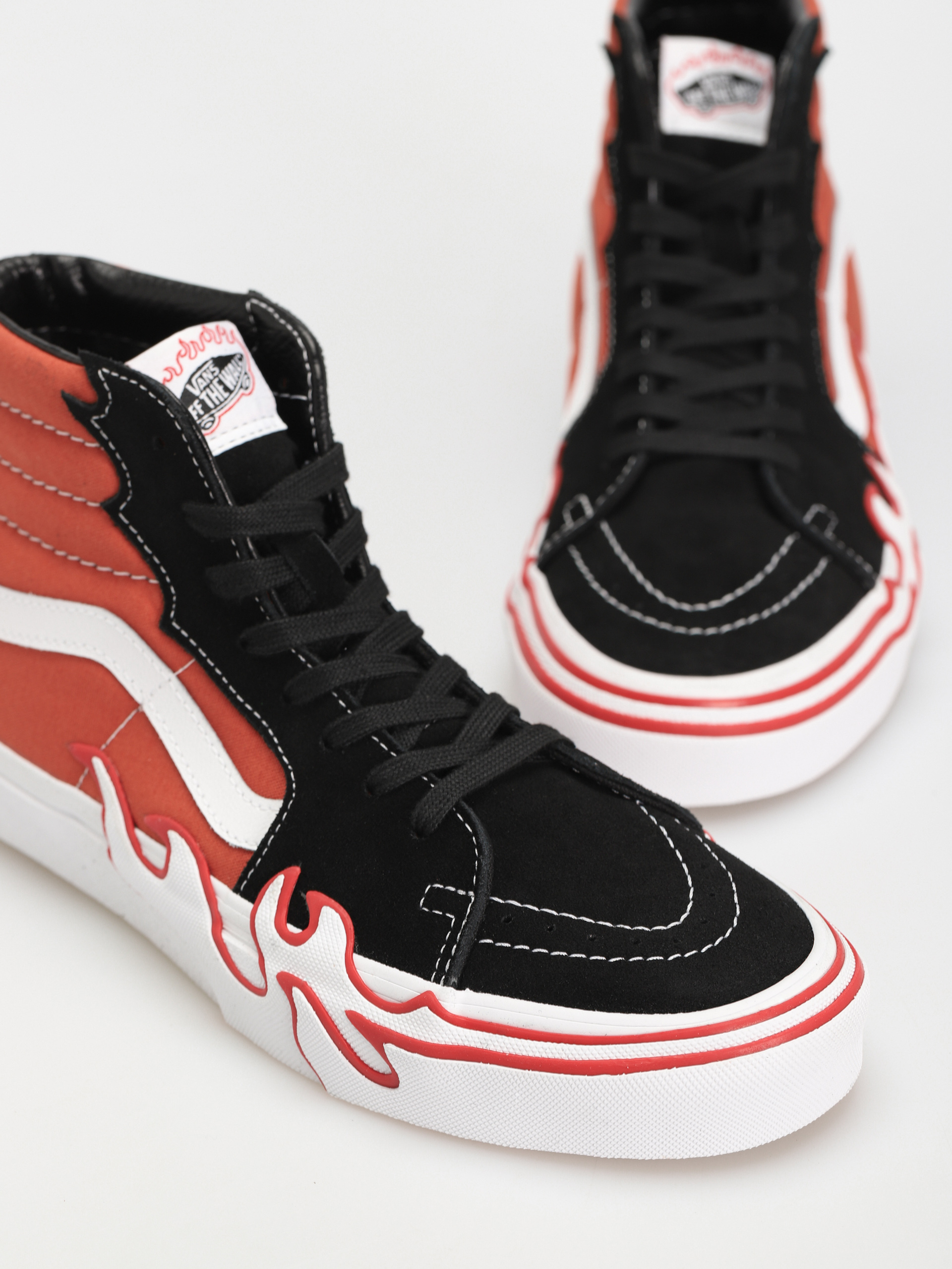 Pantofi Vans Sk8 Hi Flame (burnt ochre)