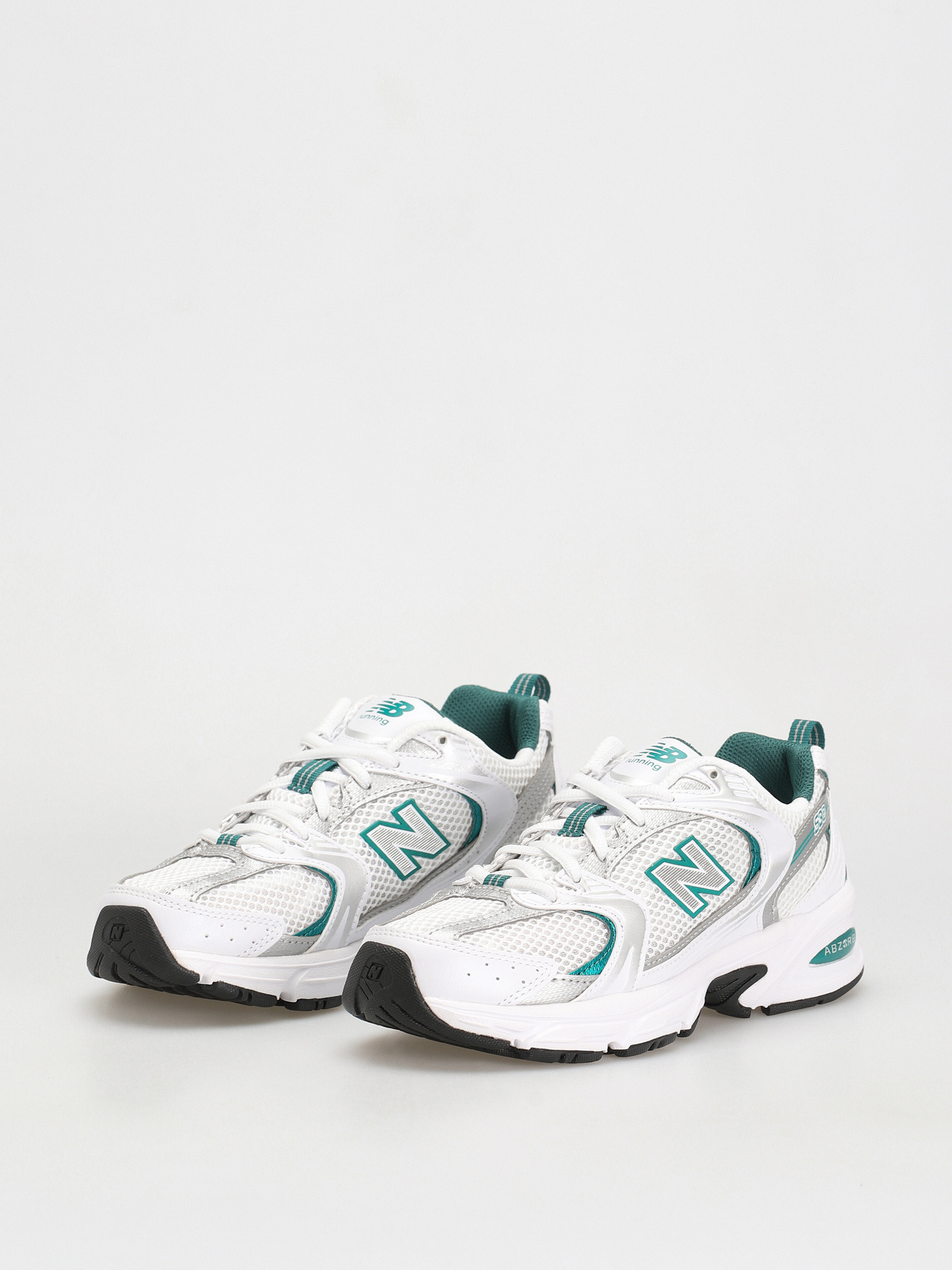 Pantofi New Balance 530 (white/silver metalic/turquoise)