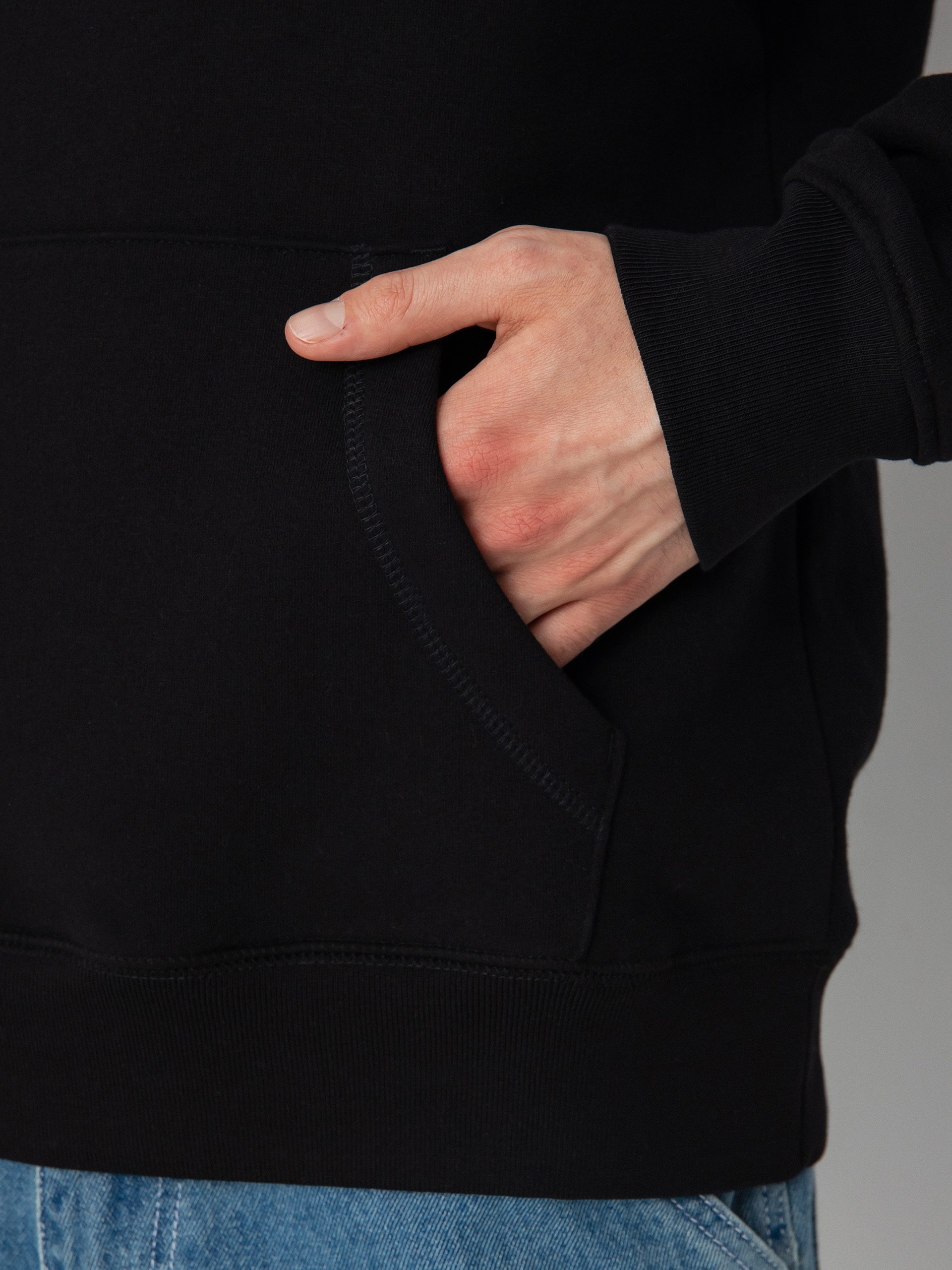 Hanorac cu glugă Circa Telec1Rca HD (black)