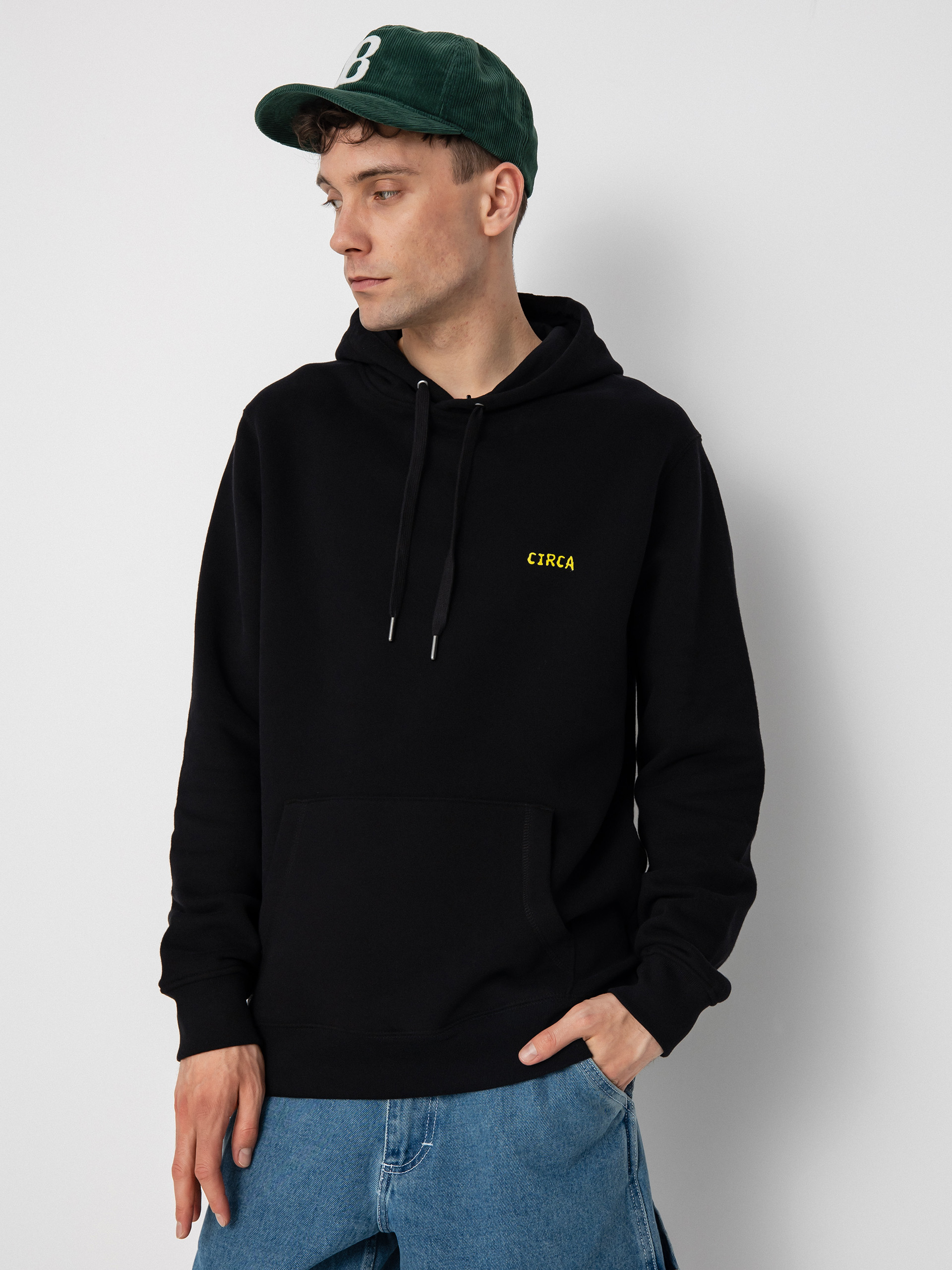 Hanorac cu glugă Circa Fresh Inside HD (black)