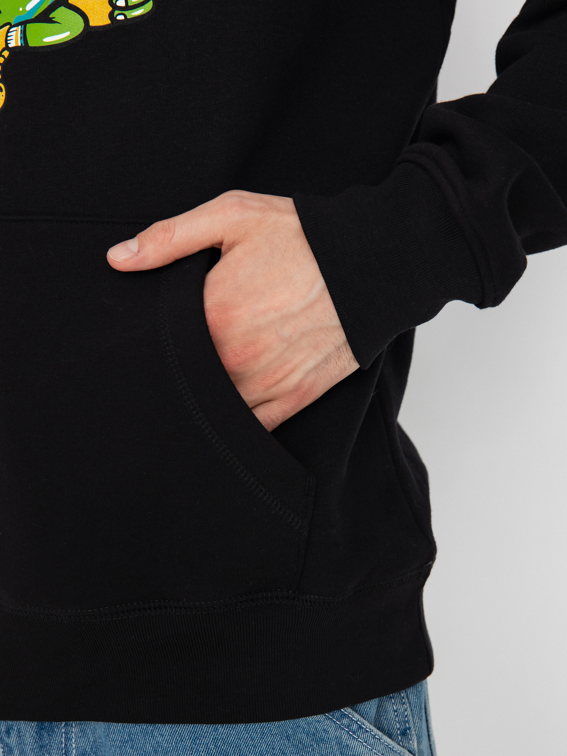 Hanorac cu glugă Circa Organic HD (black)