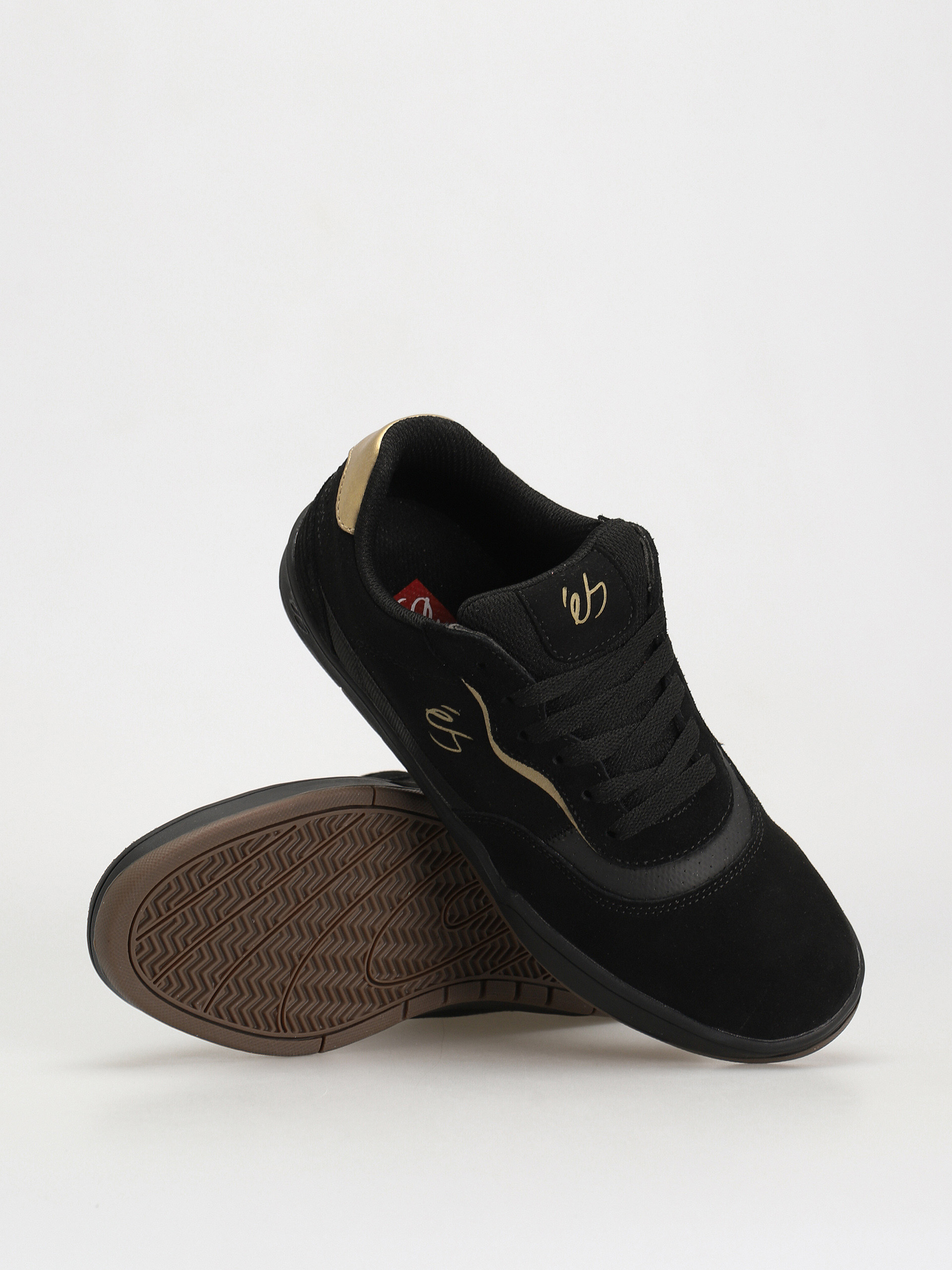 Pantofi eS Melange (black/black/gum)