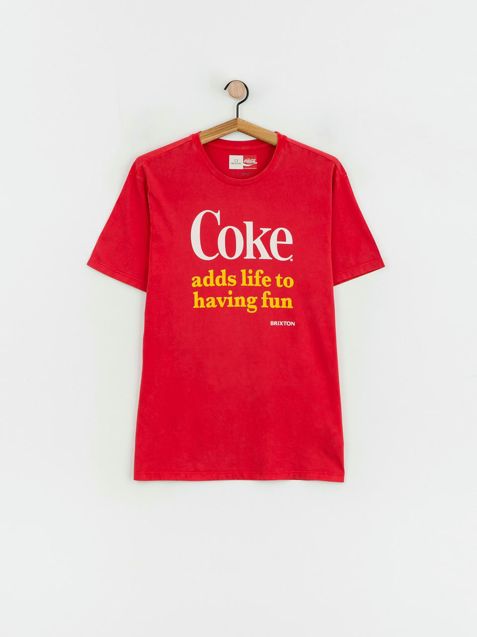 Tricou Brixton Coca-Cola Having Fun (cokered)