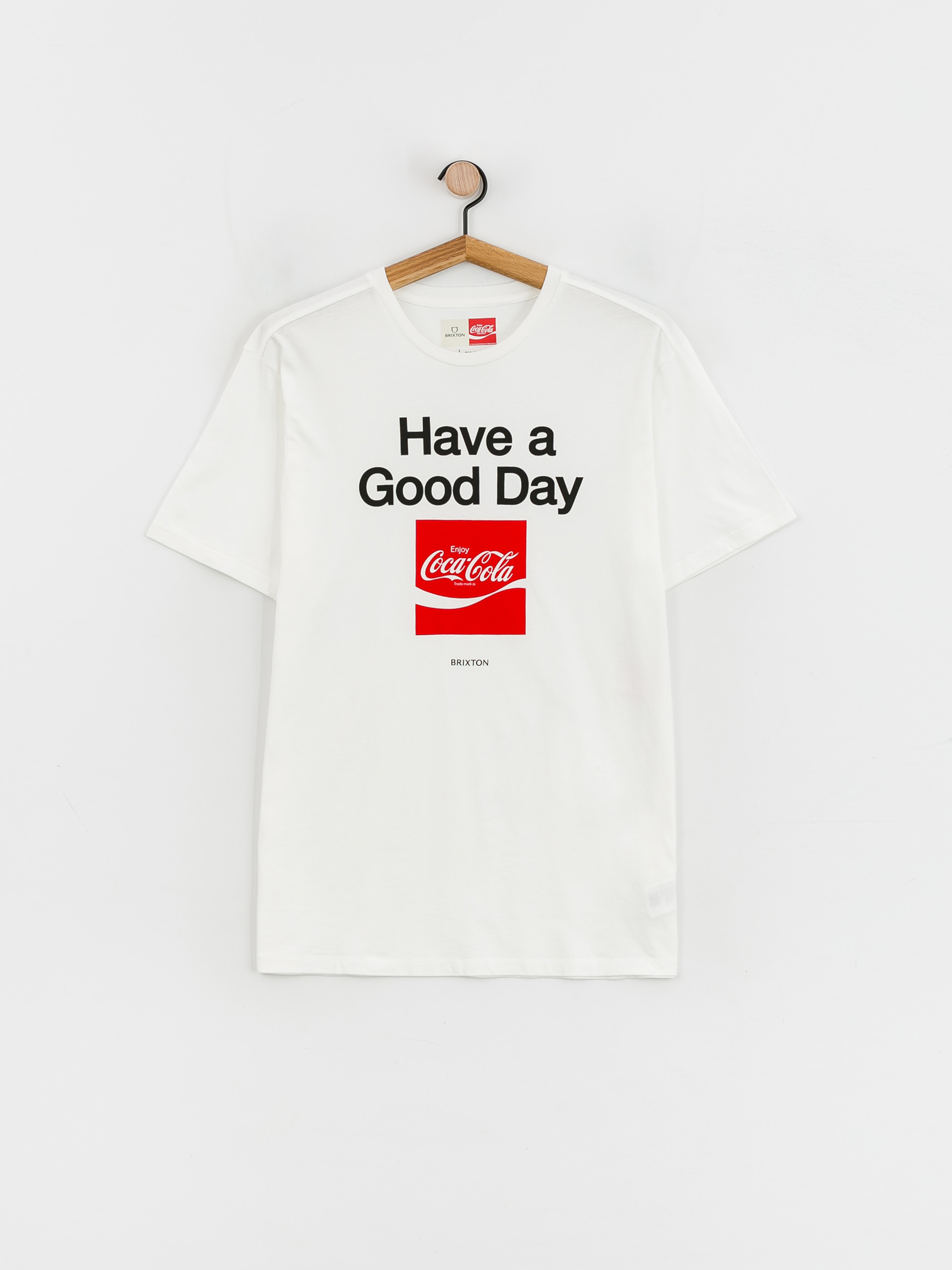Tricou Brixton Coca-Cola Good Day (white)