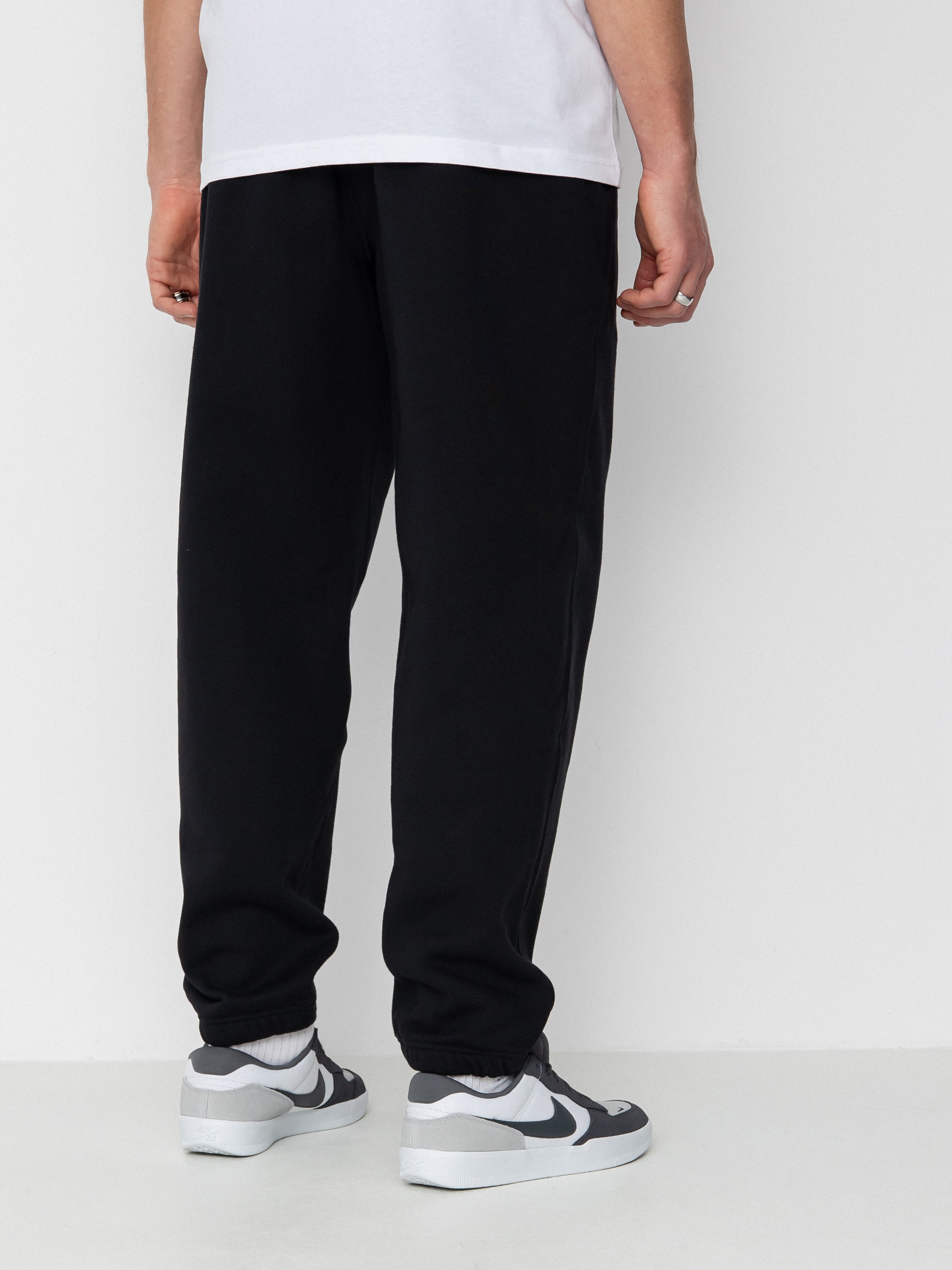 Pantaloni Nike SB Solo Swoosh (black/white)