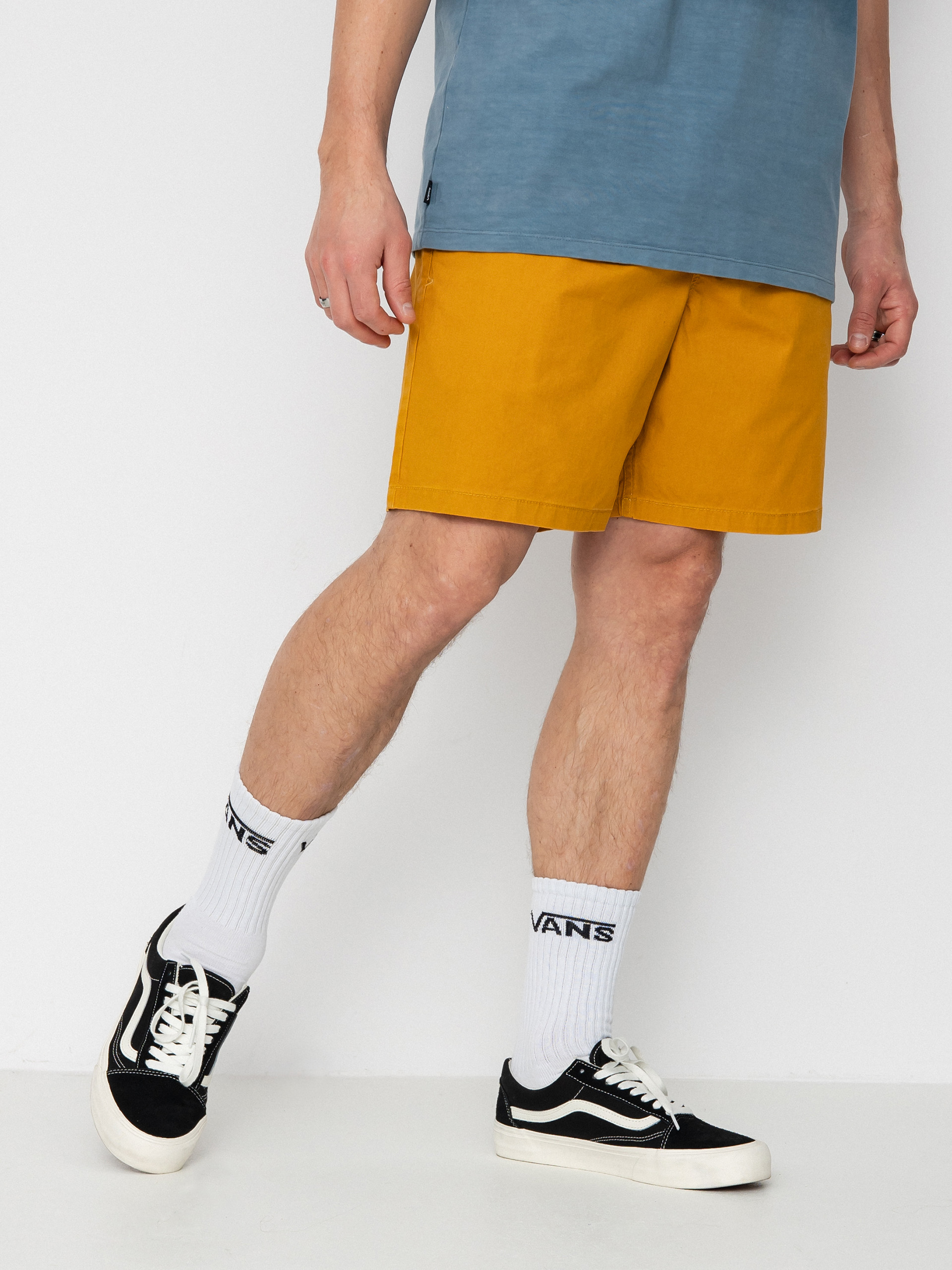 Șort Vans Range Salt Wash Relaxed Elastic (narcissus)