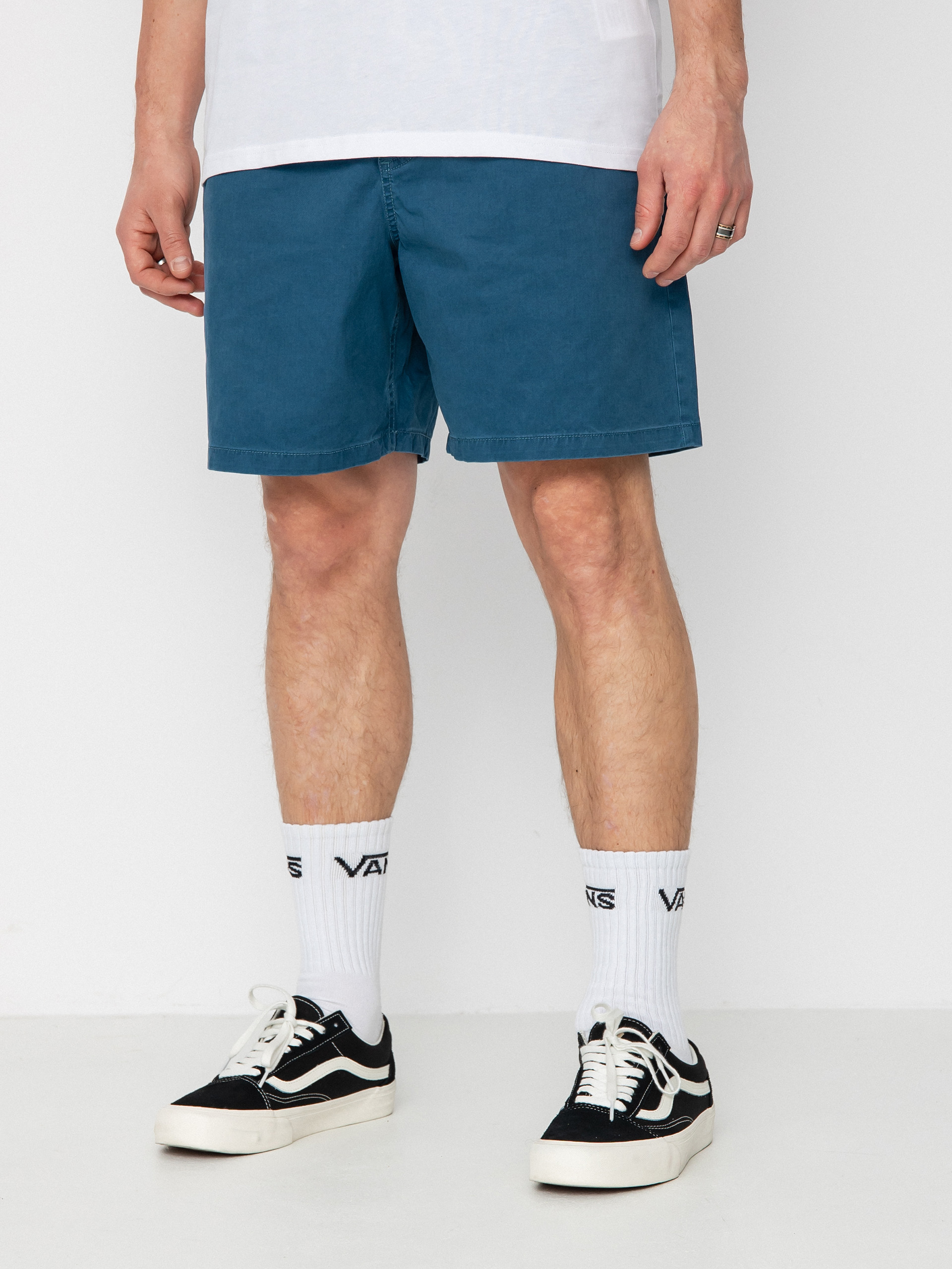 Șort Vans Range Salt Wash Relaxed Elastic (vans teal)