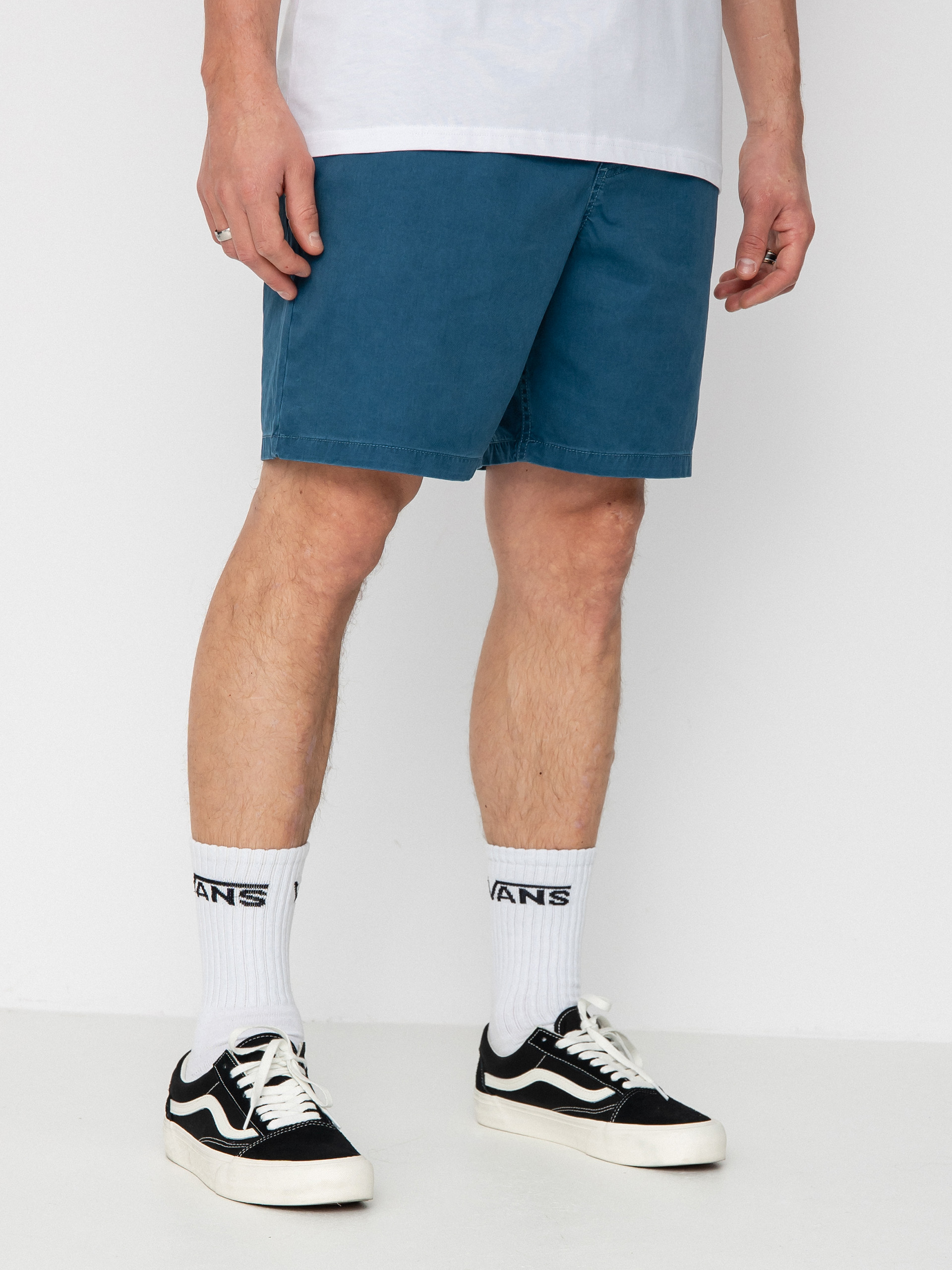 Șort Vans Range Salt Wash Relaxed Elastic (vans teal)