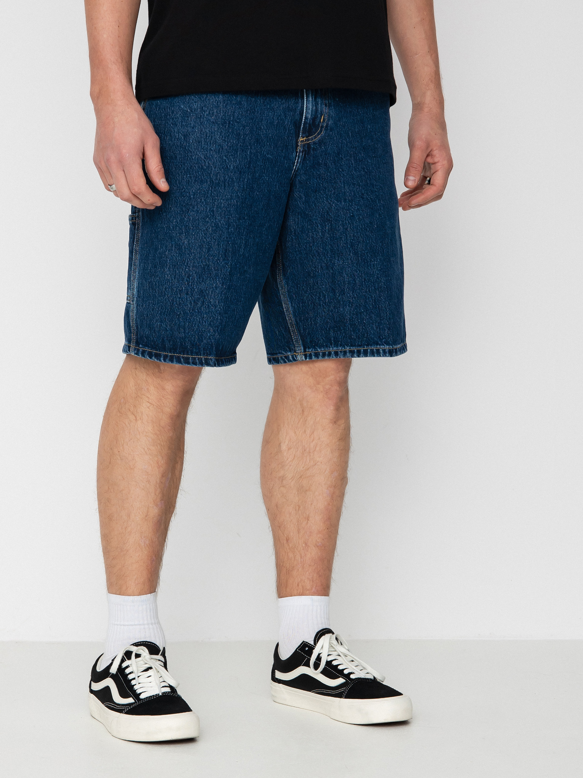 Pantaloni scurți Carhartt WIP Single Knee (blue)