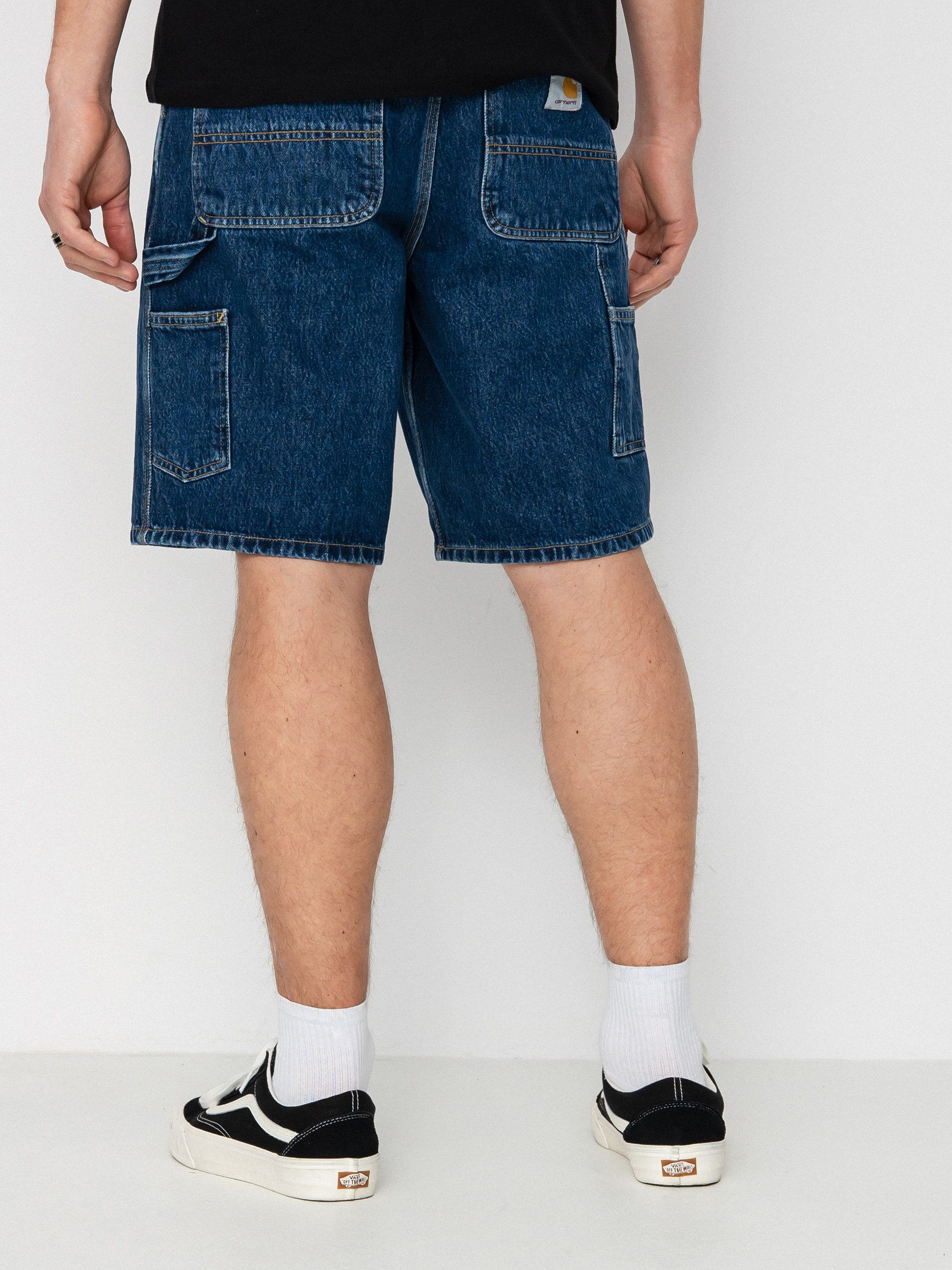 Pantaloni scurți Carhartt WIP Single Knee (blue)