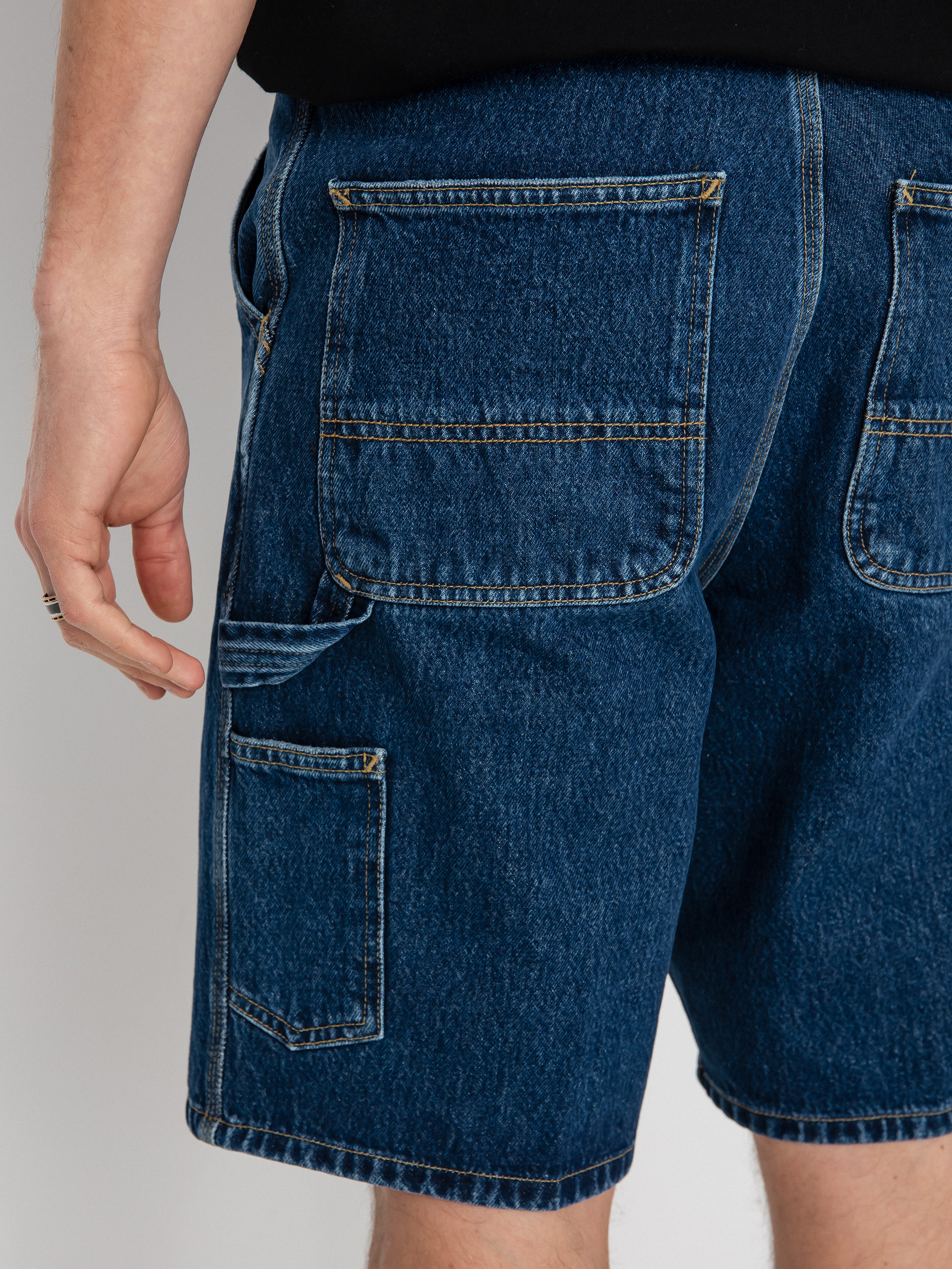 Pantaloni scurți Carhartt WIP Single Knee (blue)