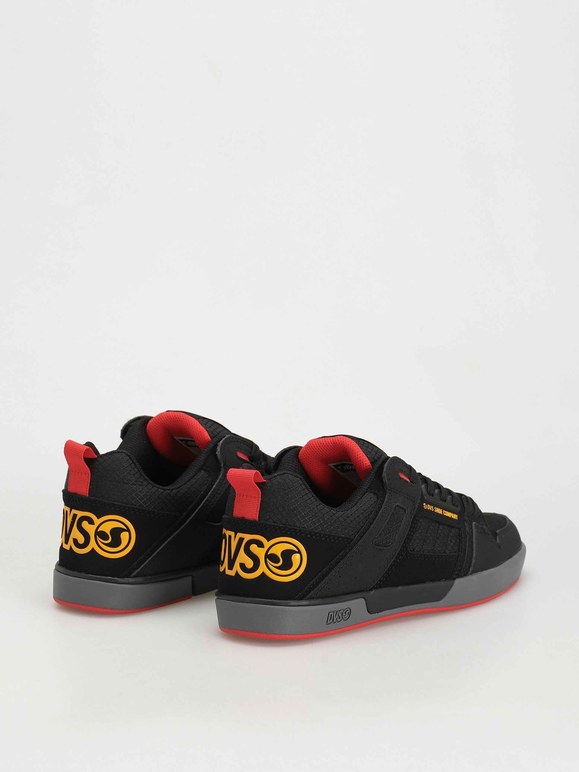 Pantofi DVS Comanche 2.0+ (black yellow red nubuck)