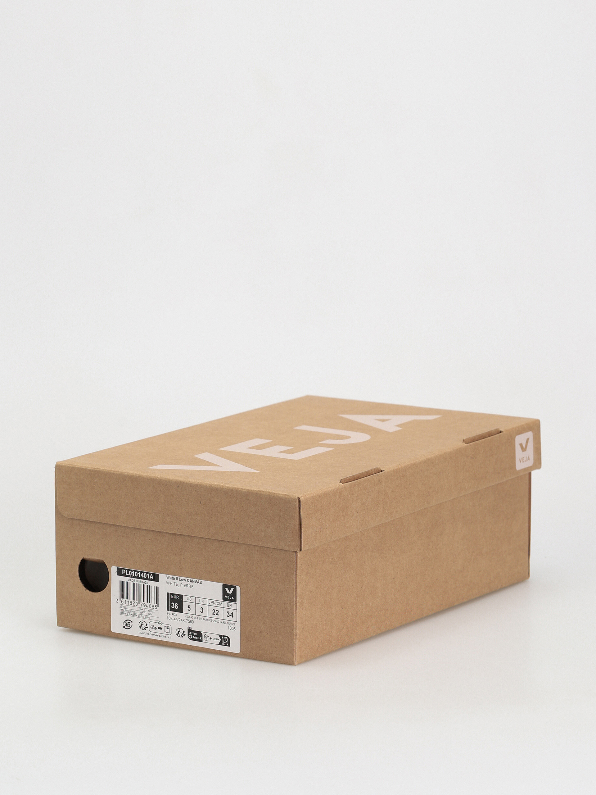 Pantofi Veja Wata II Low Wmn (white pierre)