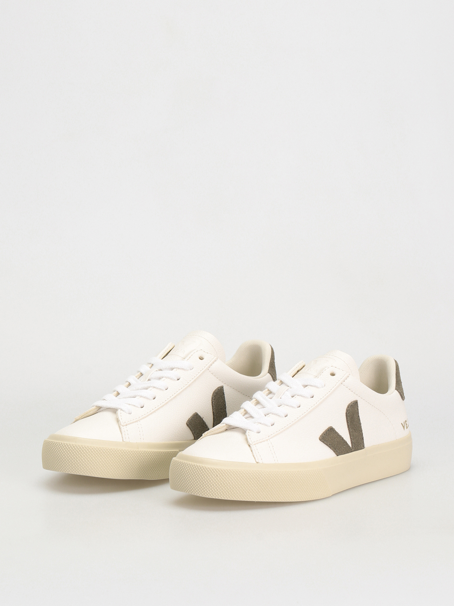 Pantofi Veja Campo Wmn (extra white khaki)