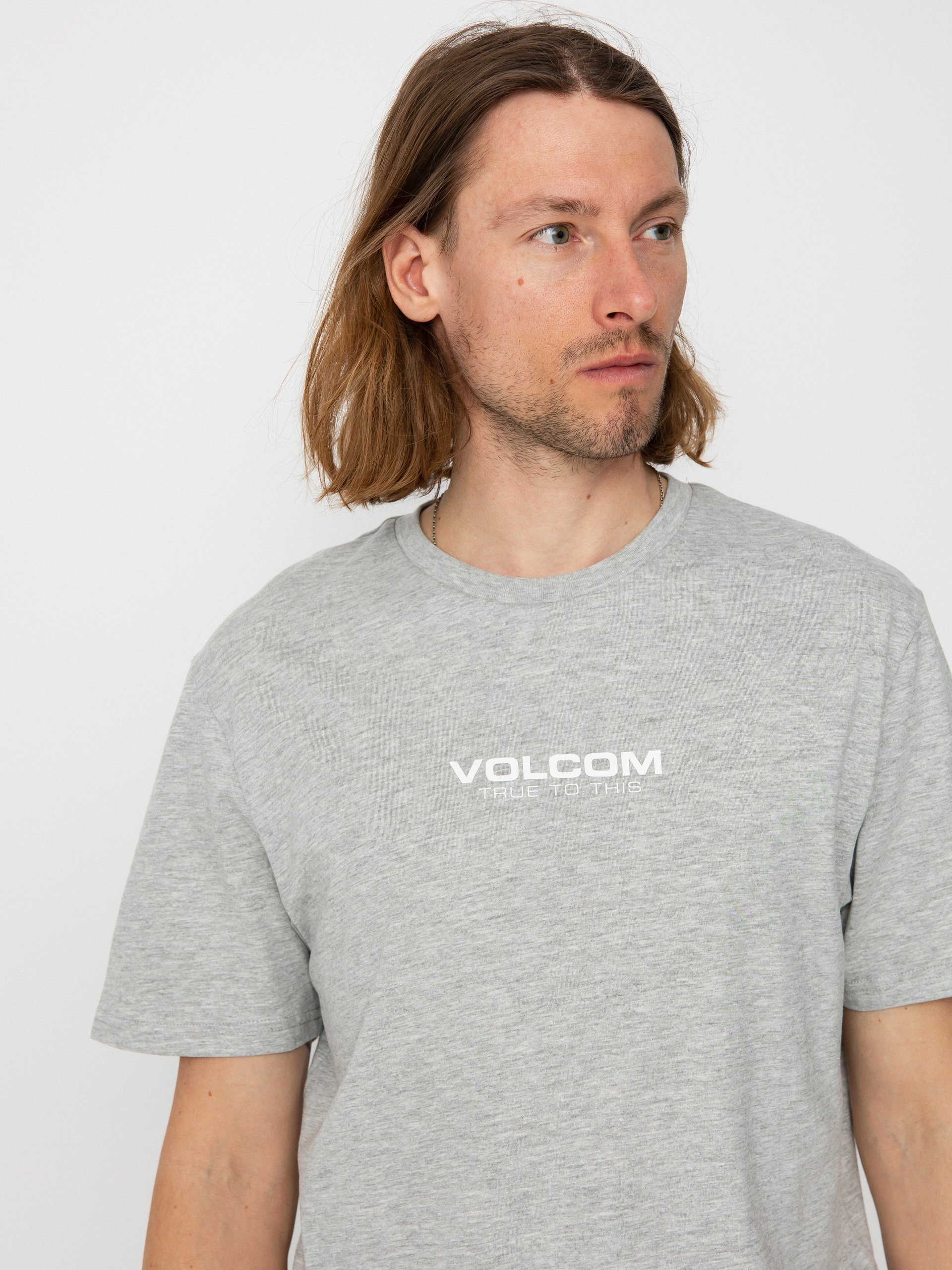 Tricou Volcom Neweuro Bsc (heather grey)