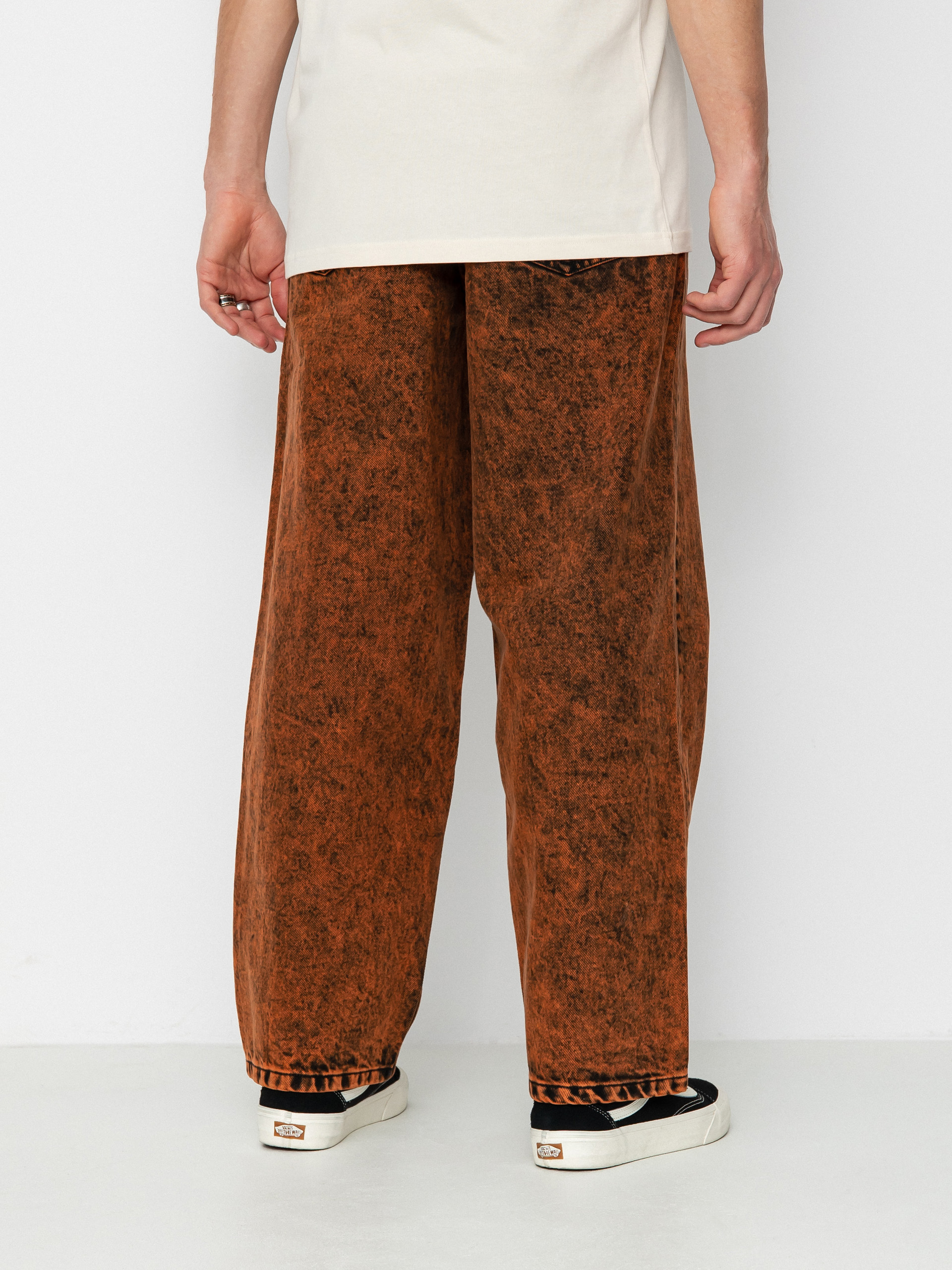 Pantaloni Vans Covina 5Pckt Baggy Denim (scarlet ibis)