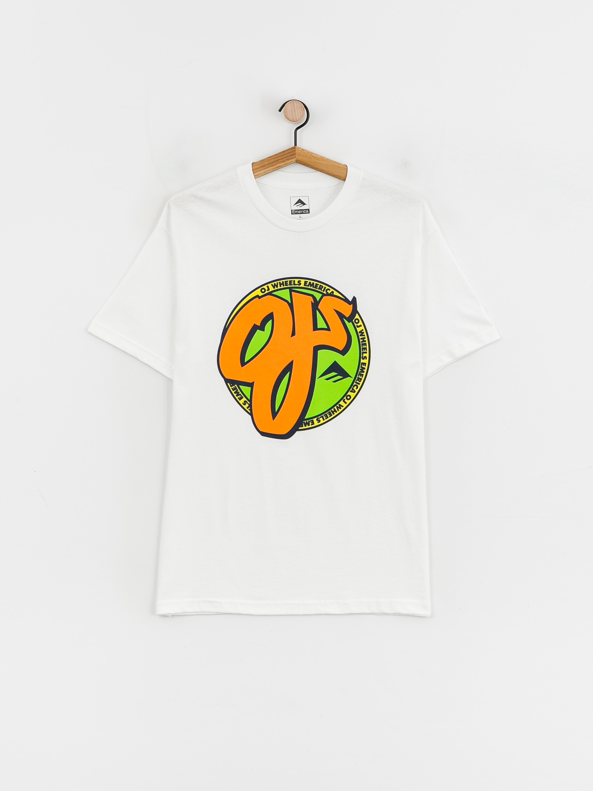 Tricou Emerica Oj Circle (white)