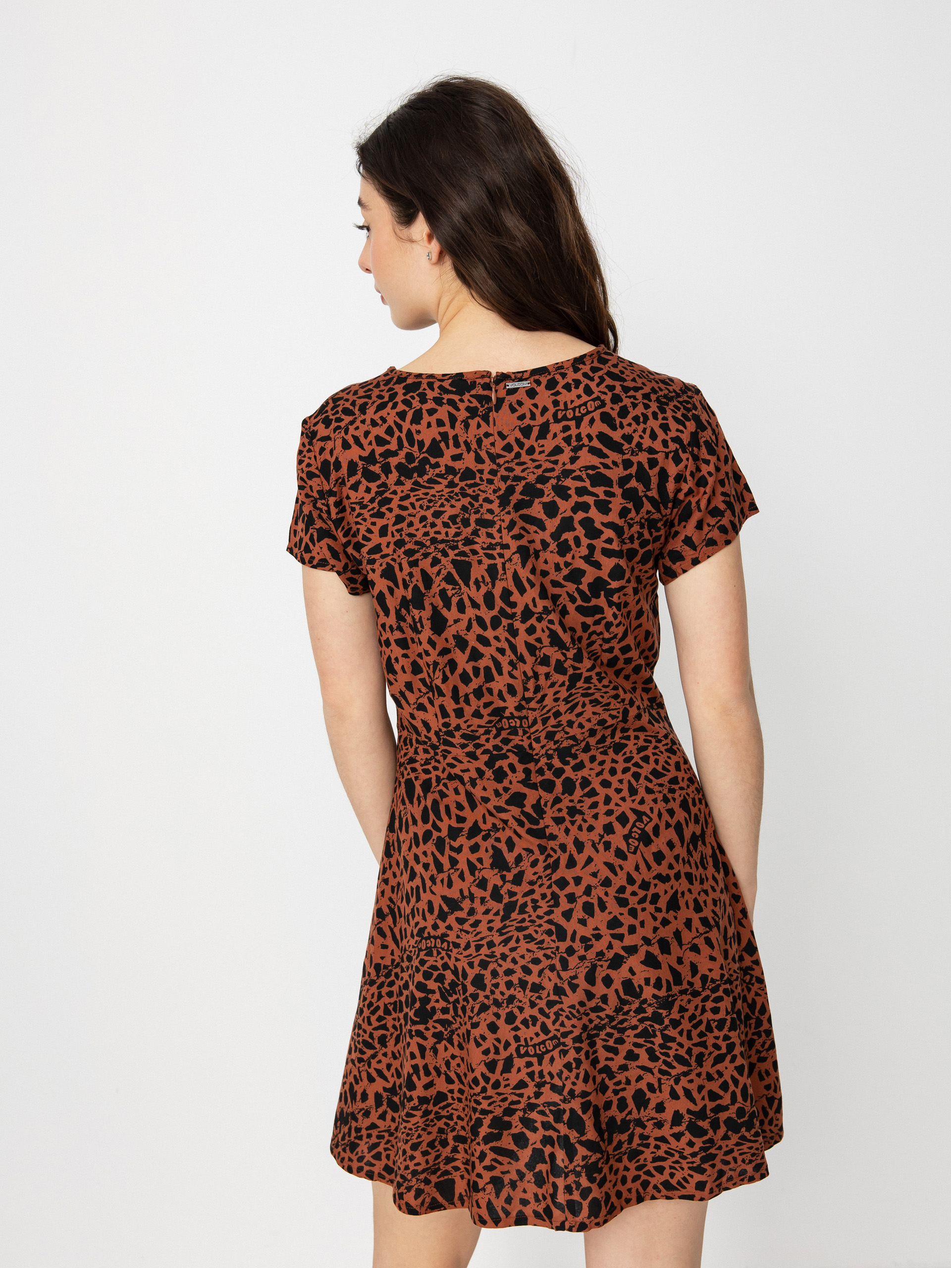 Fustă Volcom Dino Tea Wmn (dark clay)