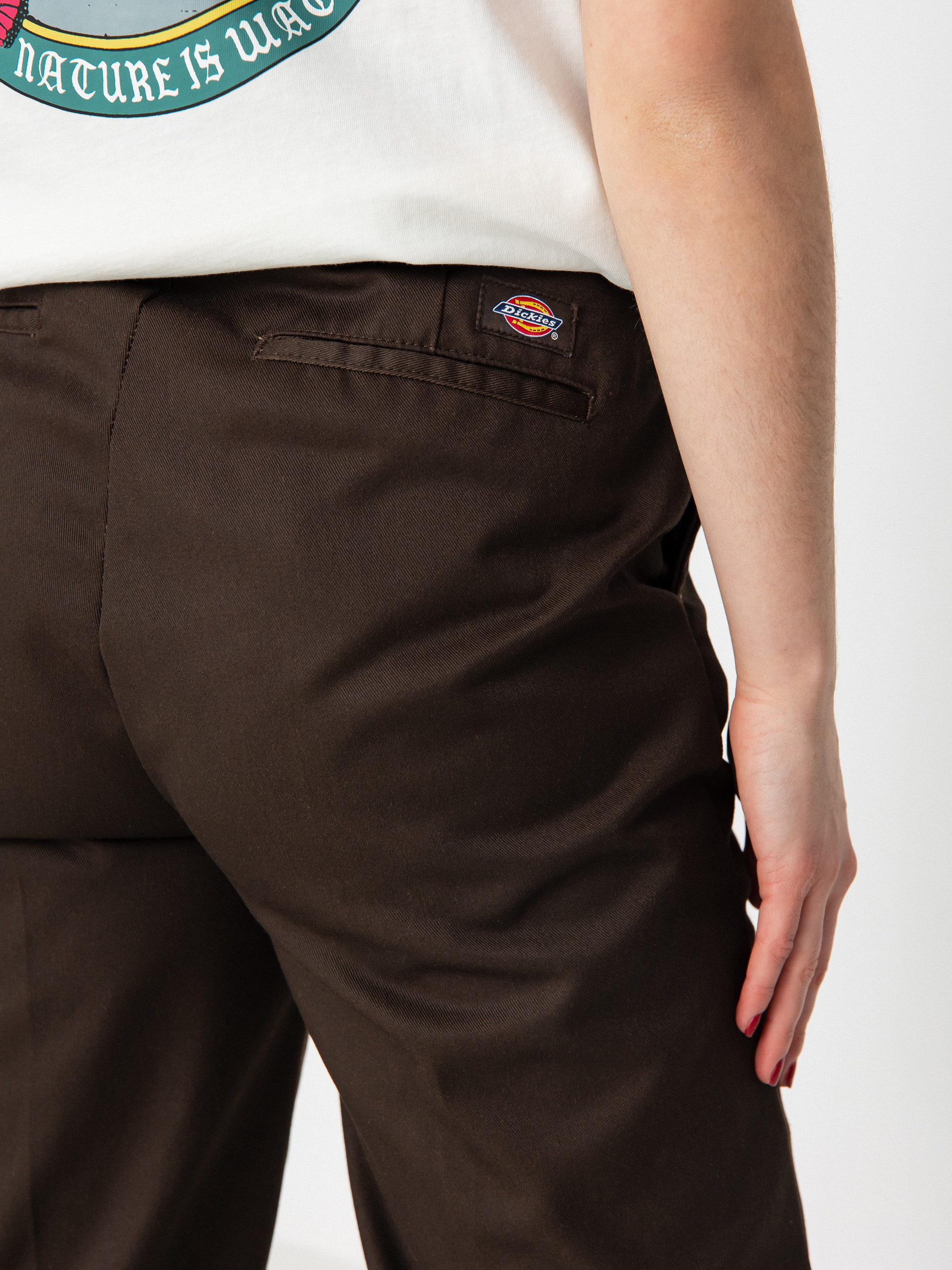 Pantaloni Dickies Elizaville Wmn (dark brown)