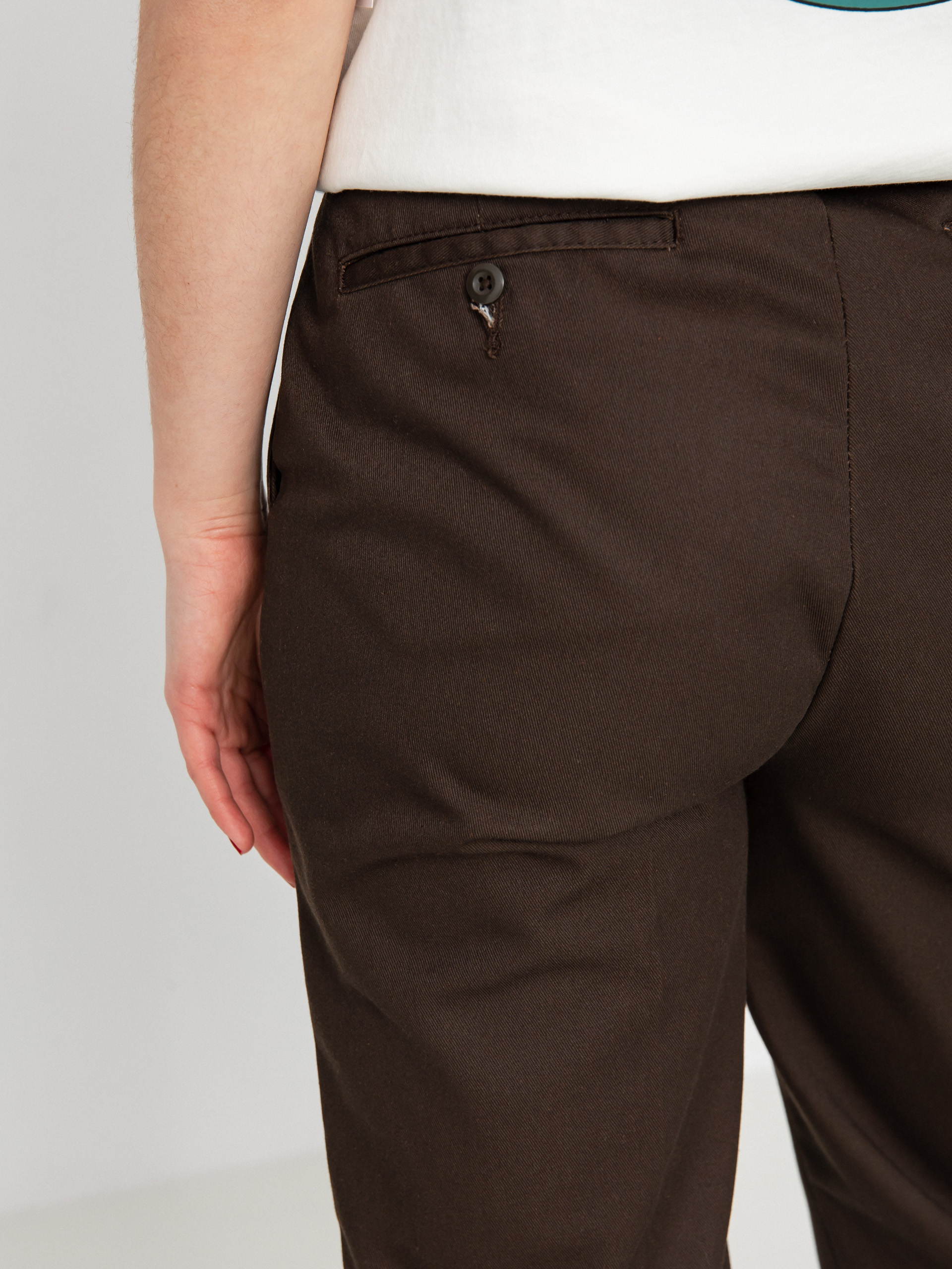 Pantaloni Dickies Elizaville Wmn (dark brown)