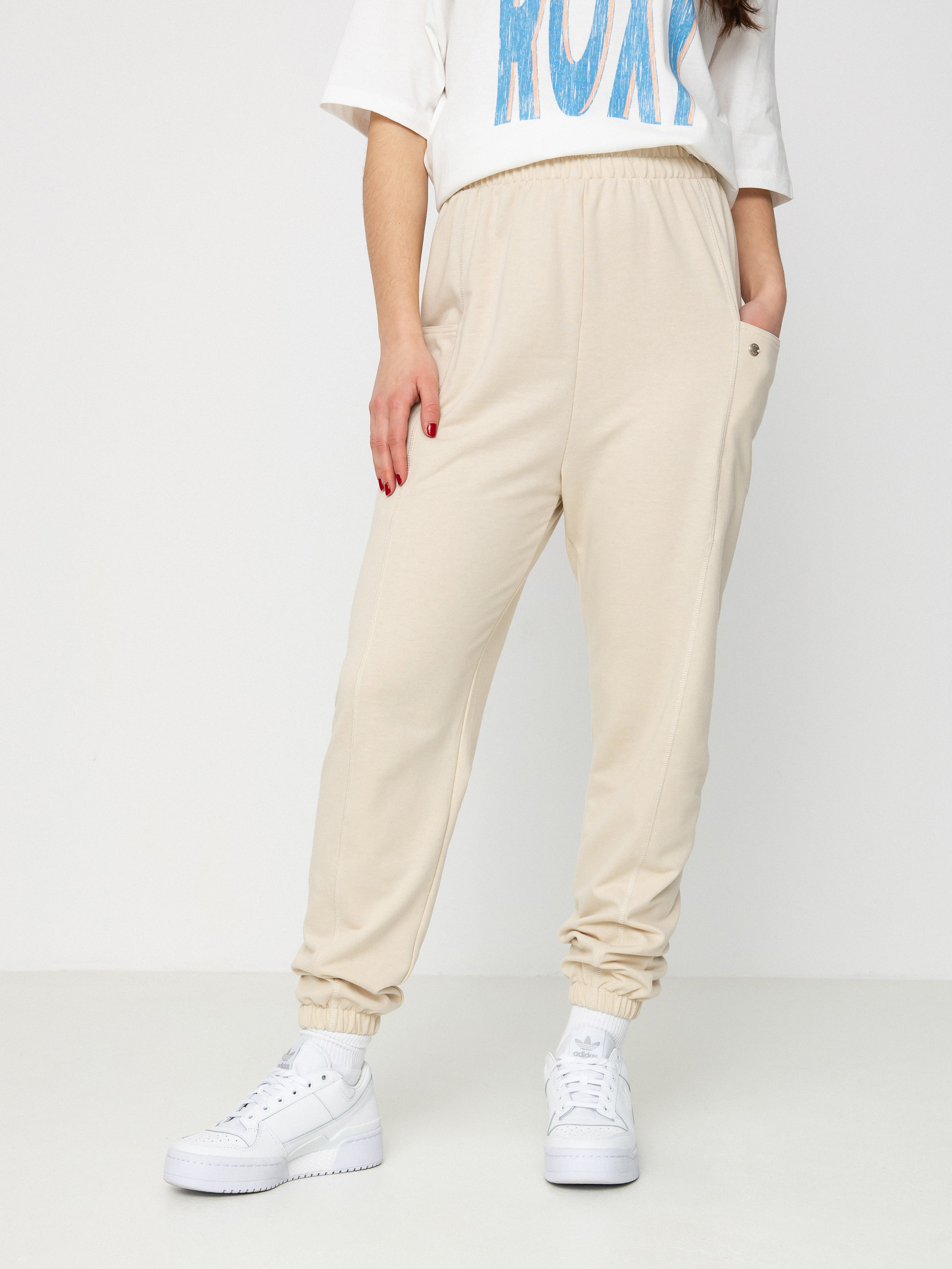 Pantaloni Roxy Next Set Wmn (tapioca)