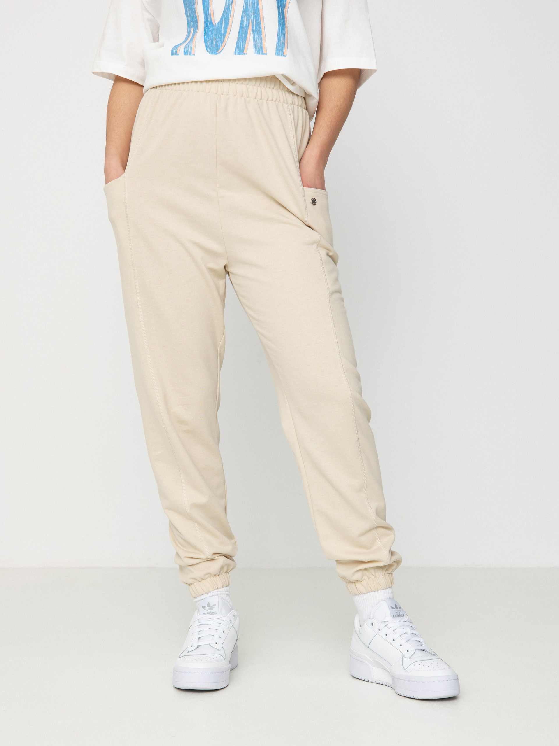 Pantaloni Roxy Next Set Wmn (tapioca)