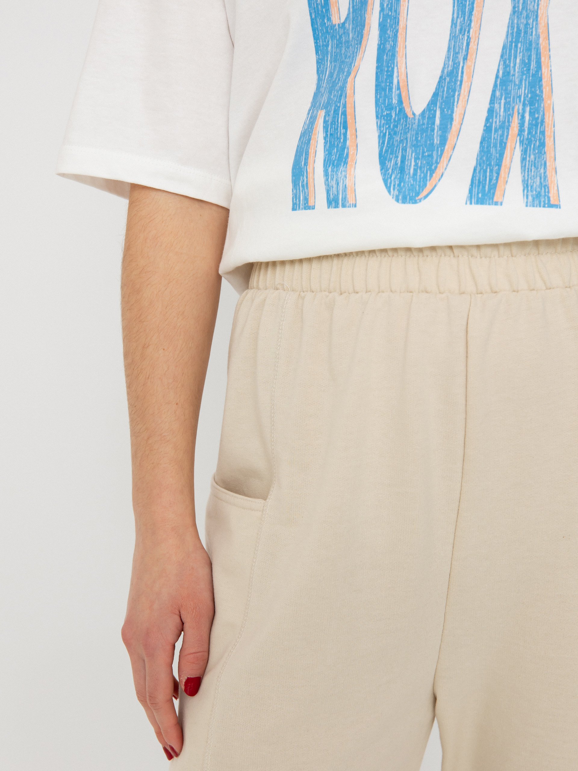 Pantaloni Roxy Next Set Wmn (tapioca)