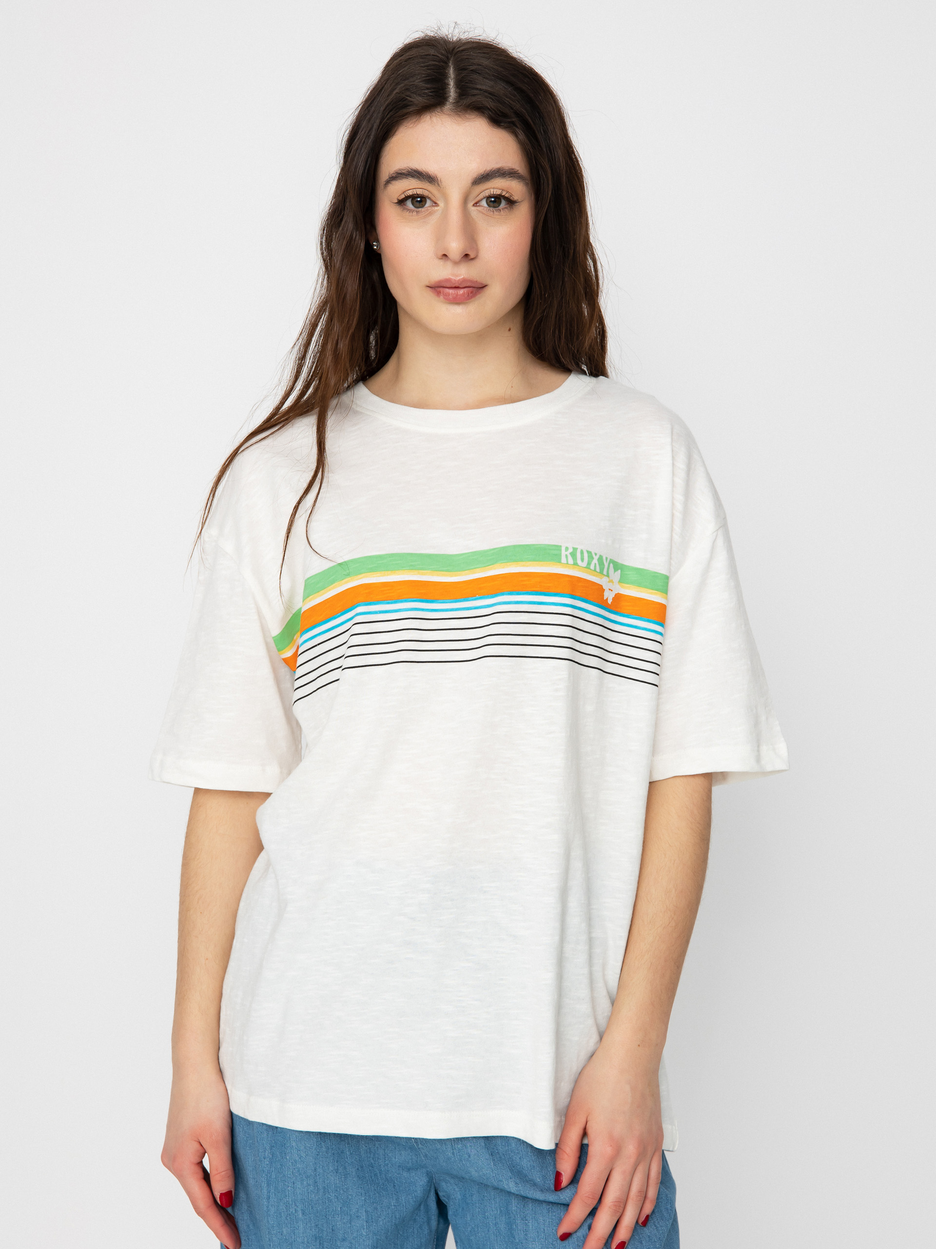 Tricou Roxy Vibrations Beach Wmn (snow white)