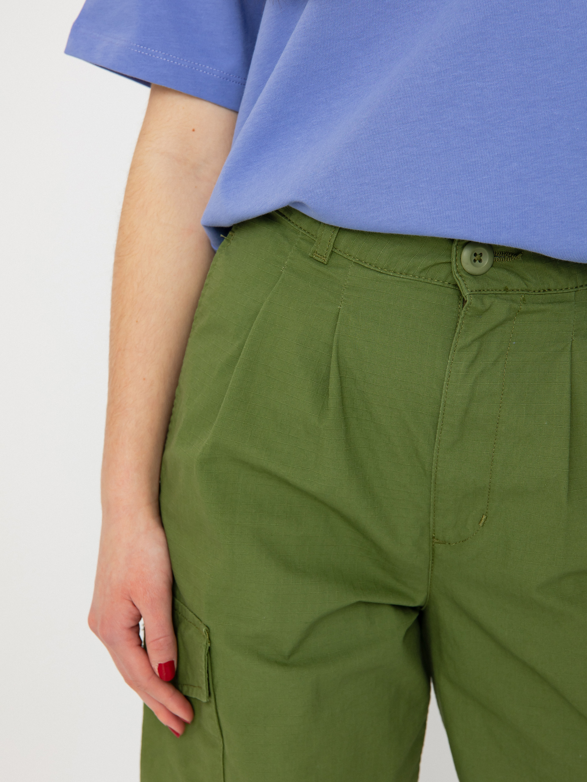 Pantaloni Carhartt WIP Collins Wmn (kiwi)