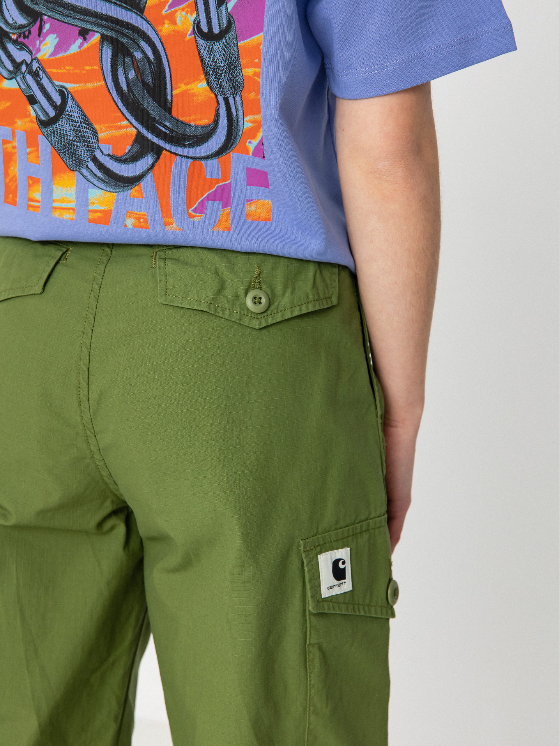 Pantaloni Carhartt WIP Collins Wmn (kiwi)