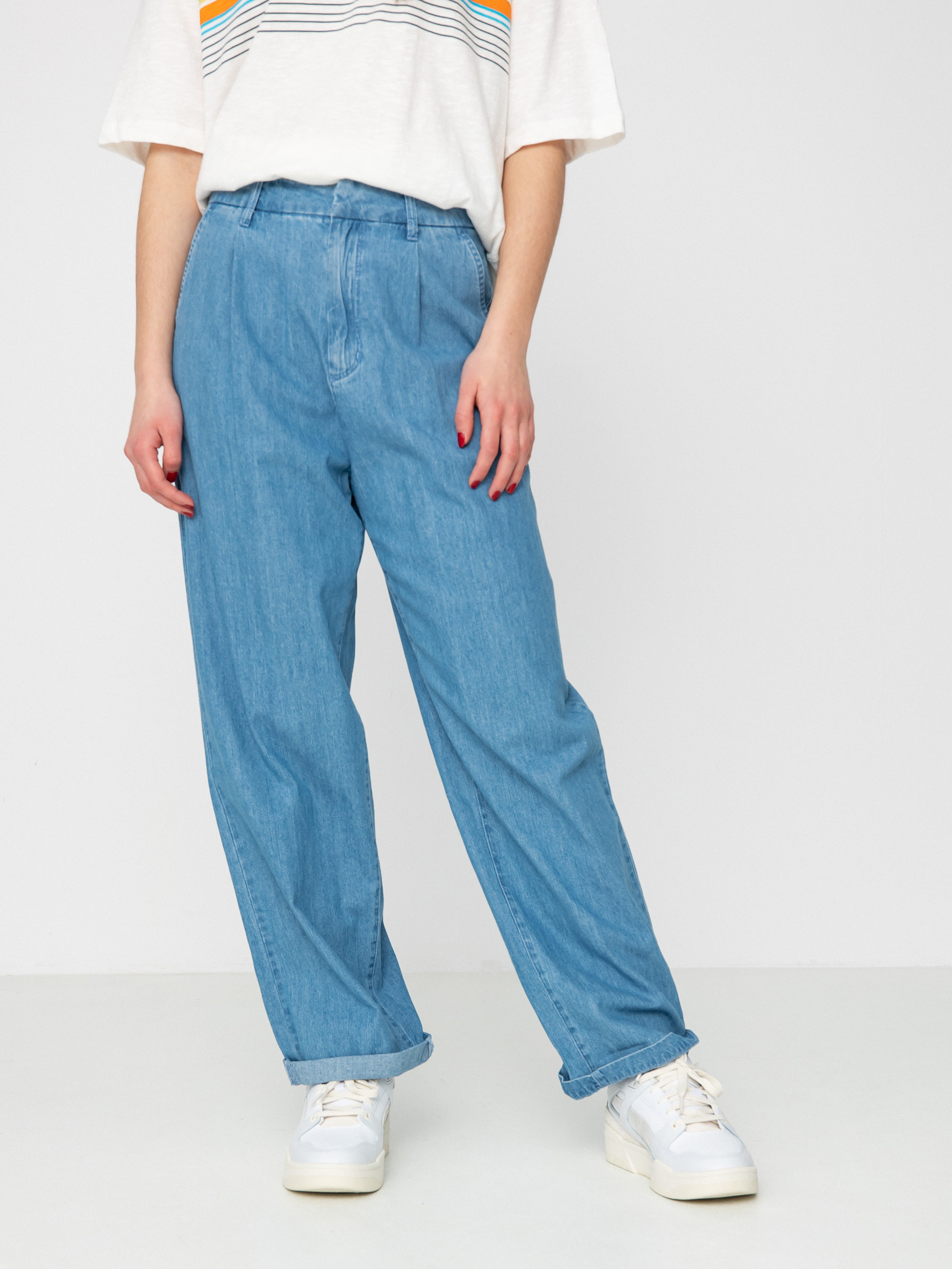 Pantaloni Brixton Victory Trouser Wmn (faded indigo)