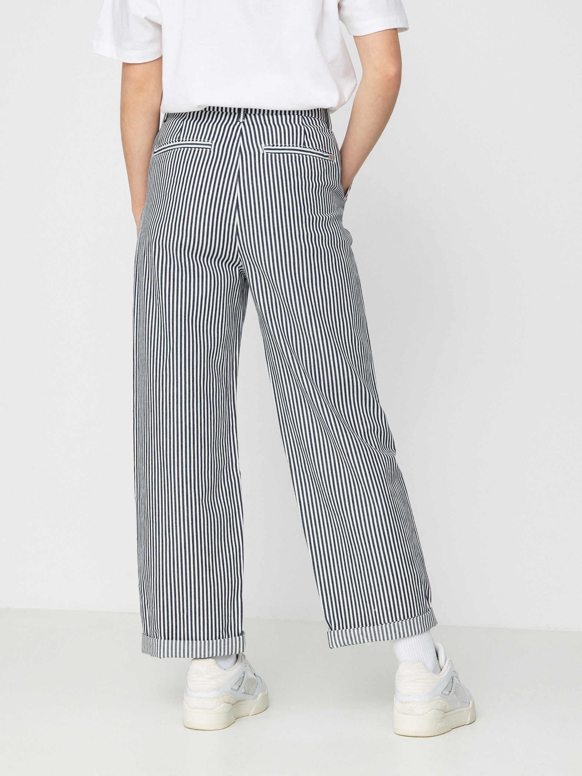 Pantaloni Brixton Victory Trouser Wmn (washed navy)