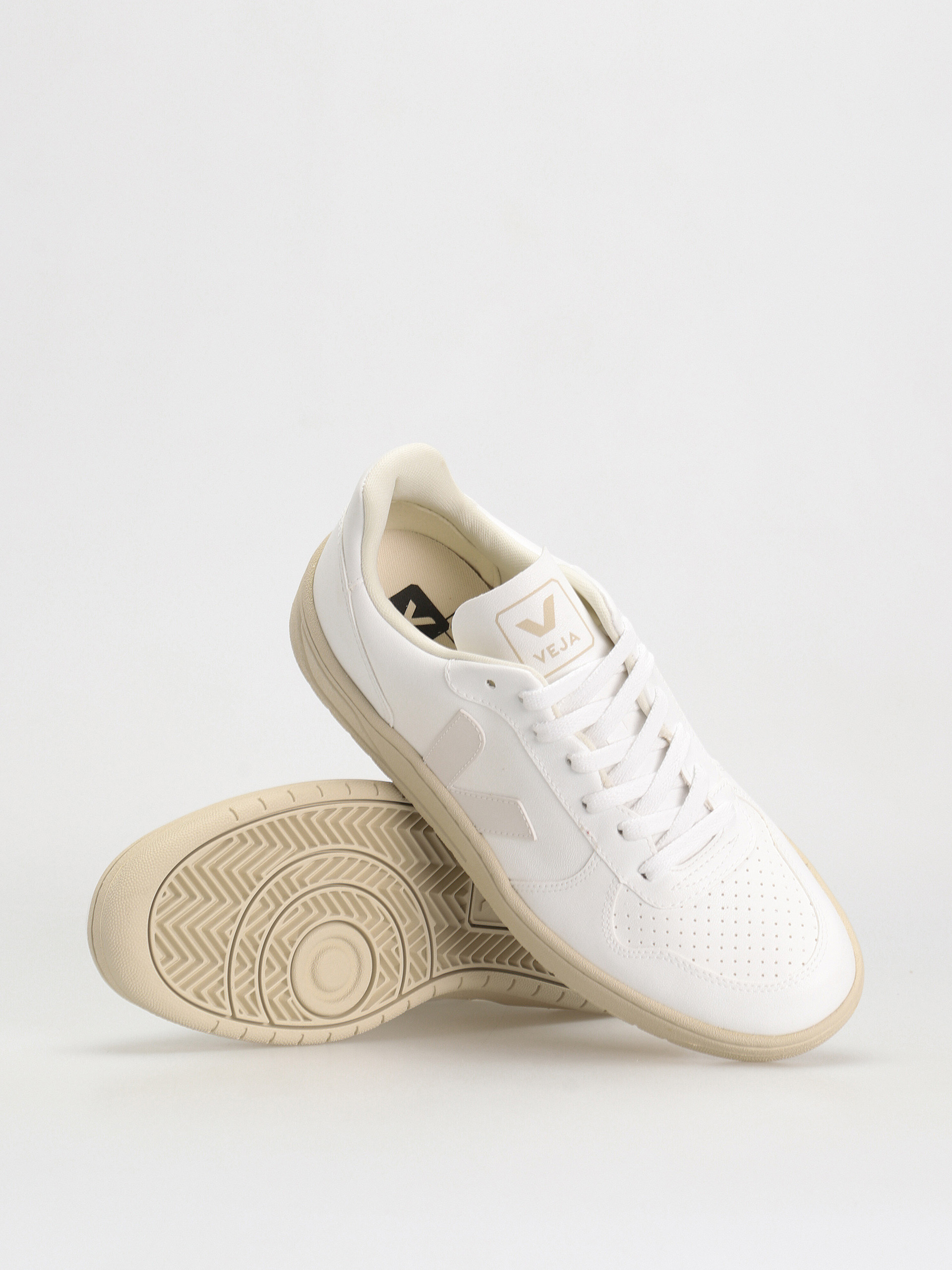 Pantofi Veja V-10 (full white)