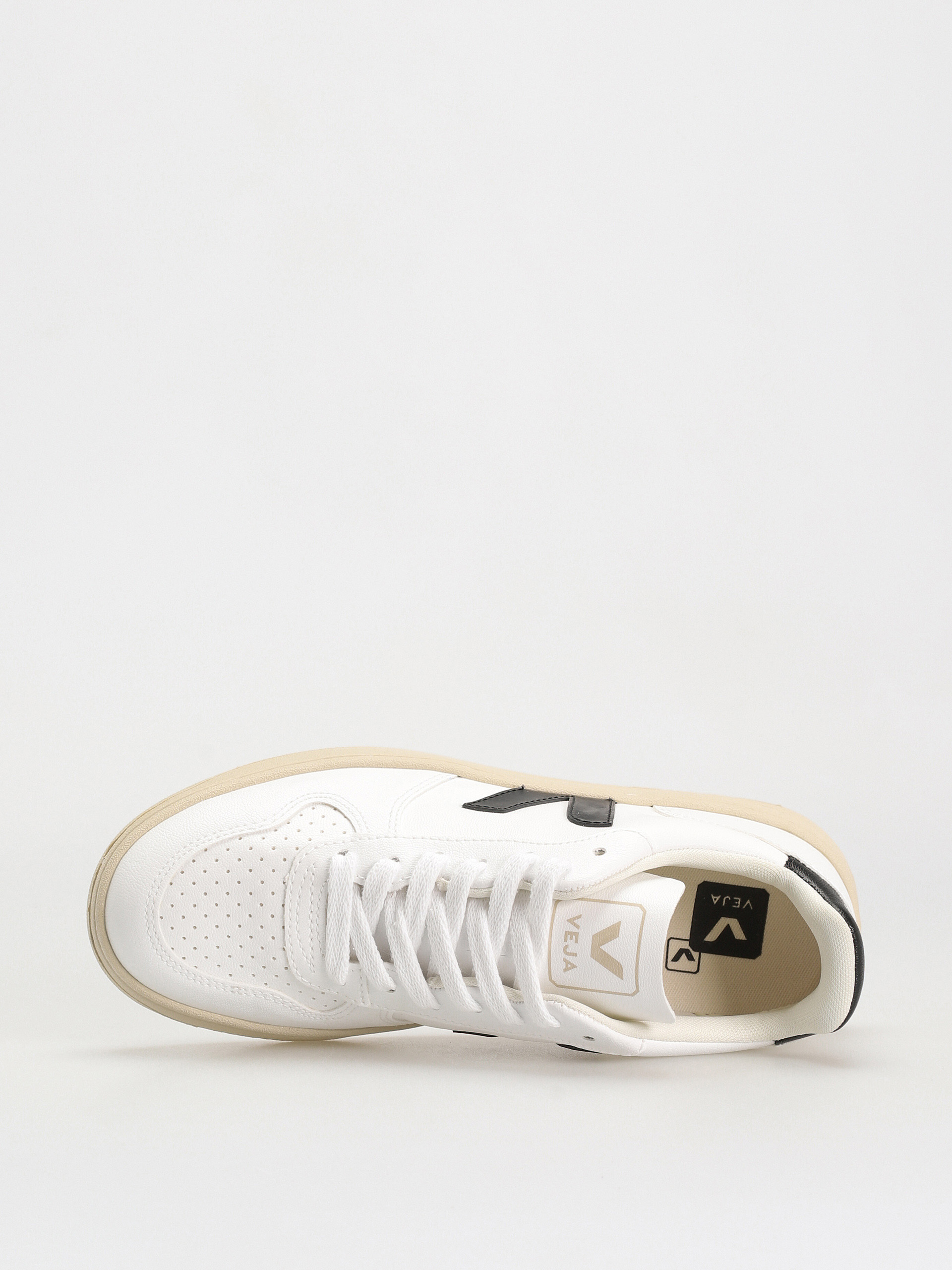 Pantofi Veja V-10 Wmn (white black)