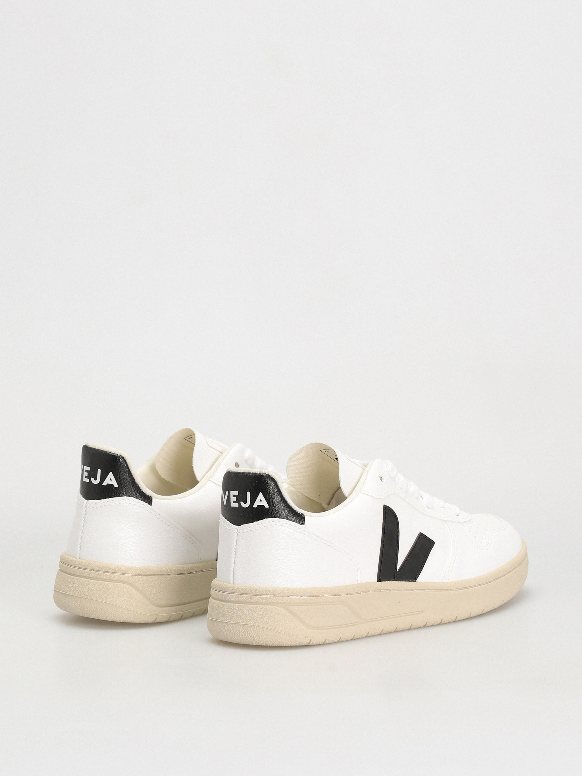 Pantofi Veja V-10 Wmn (white black)