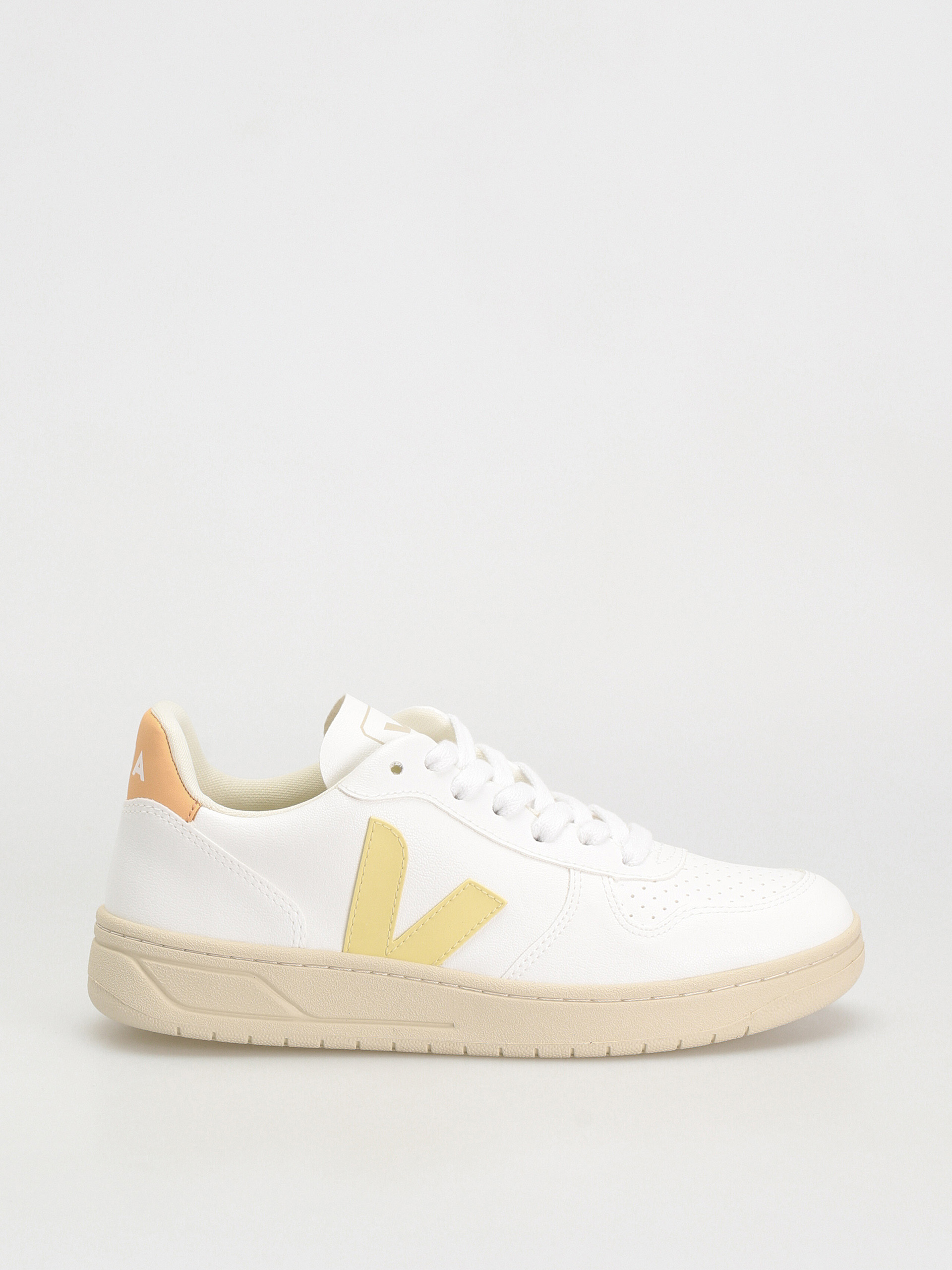 Pantofi Veja V-10 Wmn (white sun peach)