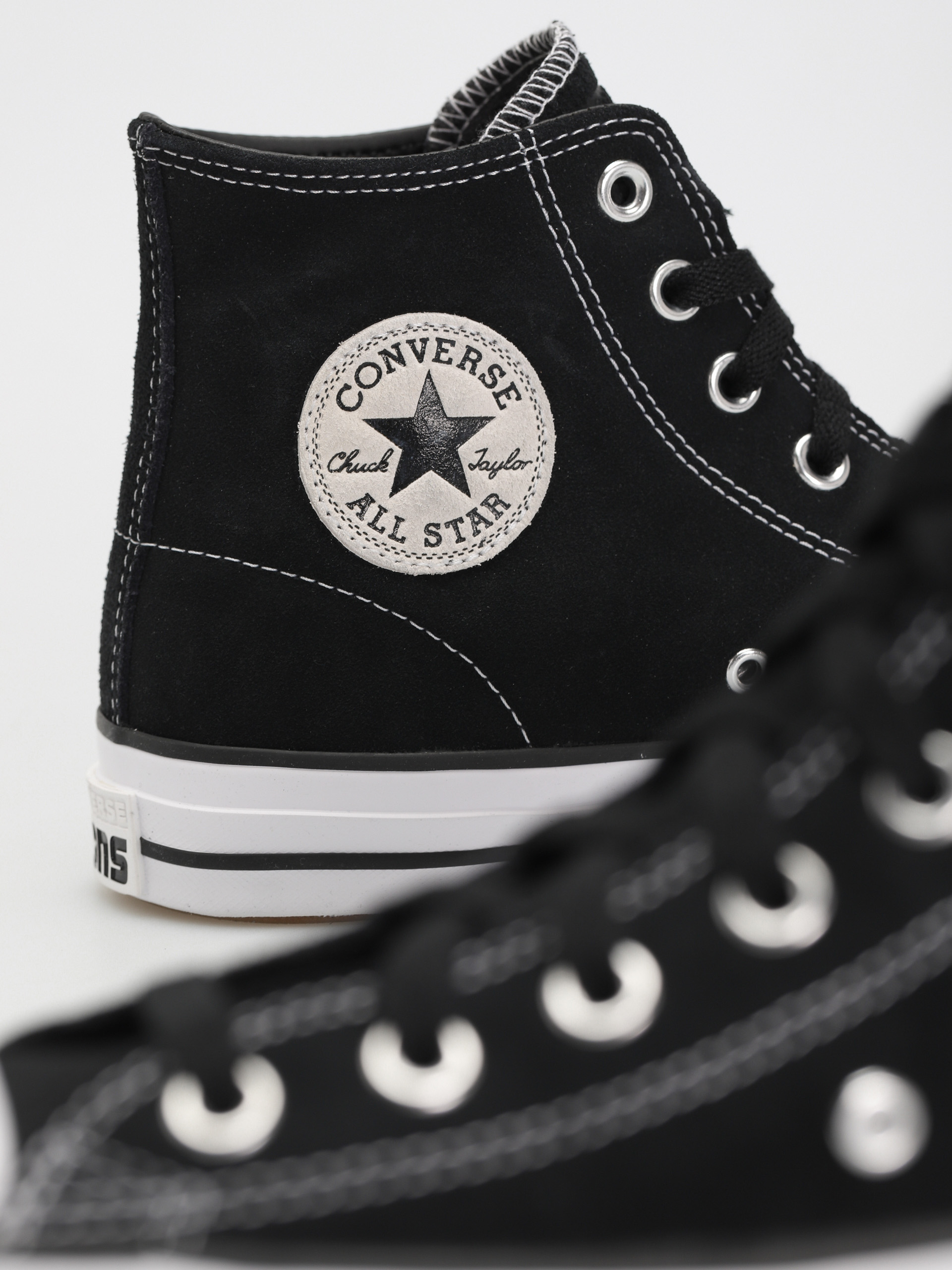 Pantofi Converse Trampki Chuck Taylor All Star Pro Hi (black/black/white)