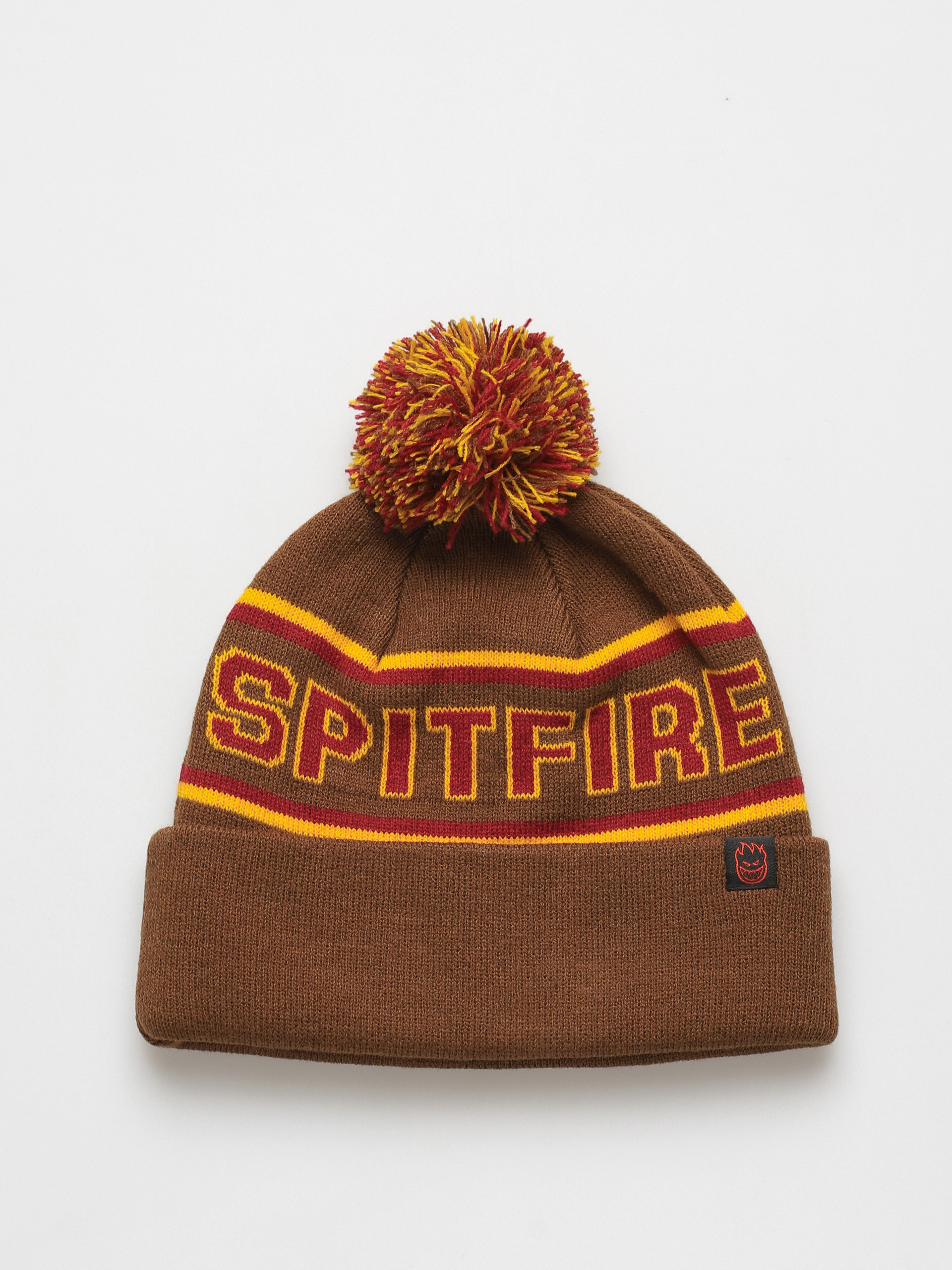 Căciulă Spitfire Pom Cls 87 (brown/gold/red)