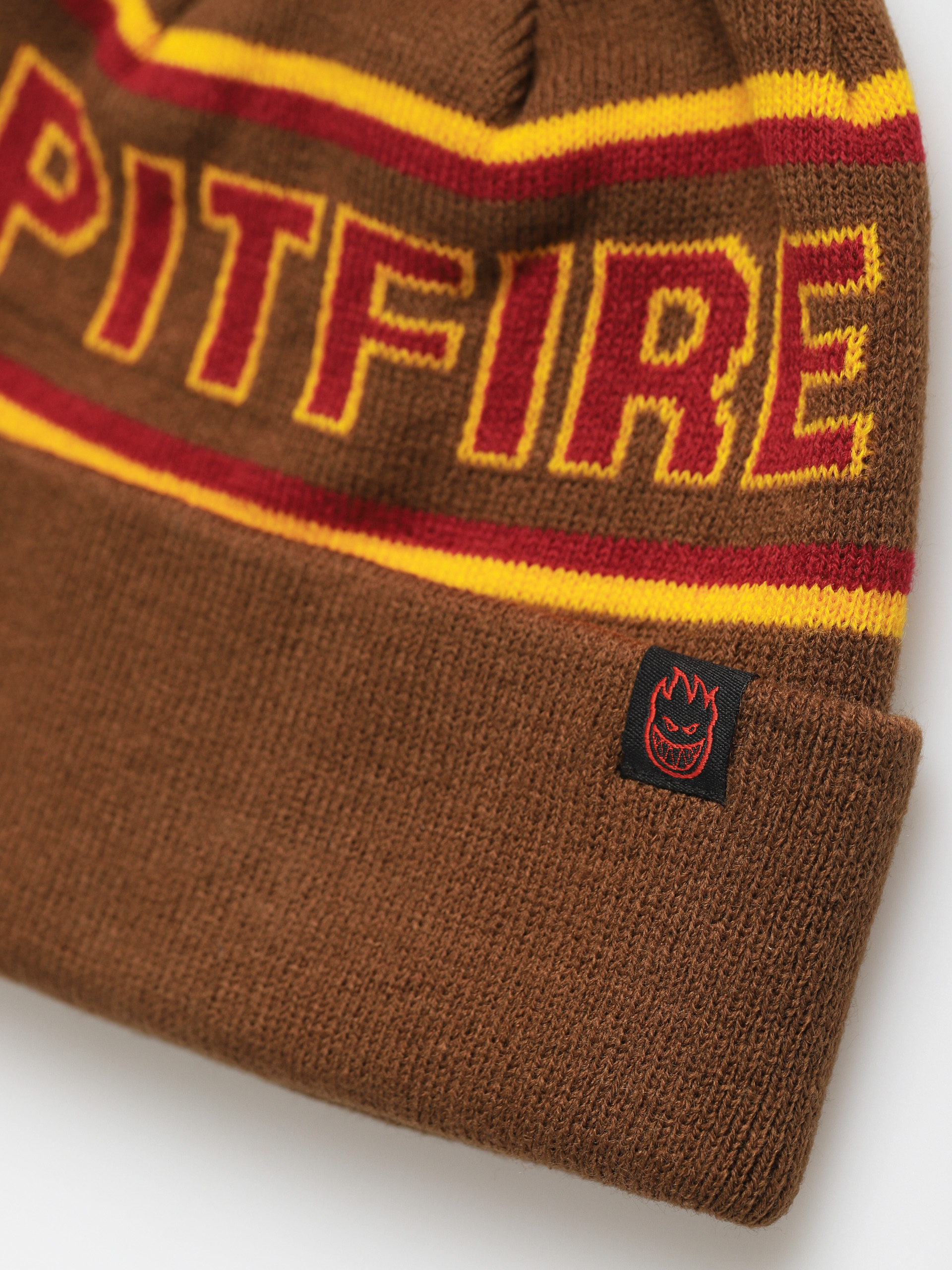 Căciulă Spitfire Pom Cls 87 (brown/gold/red)