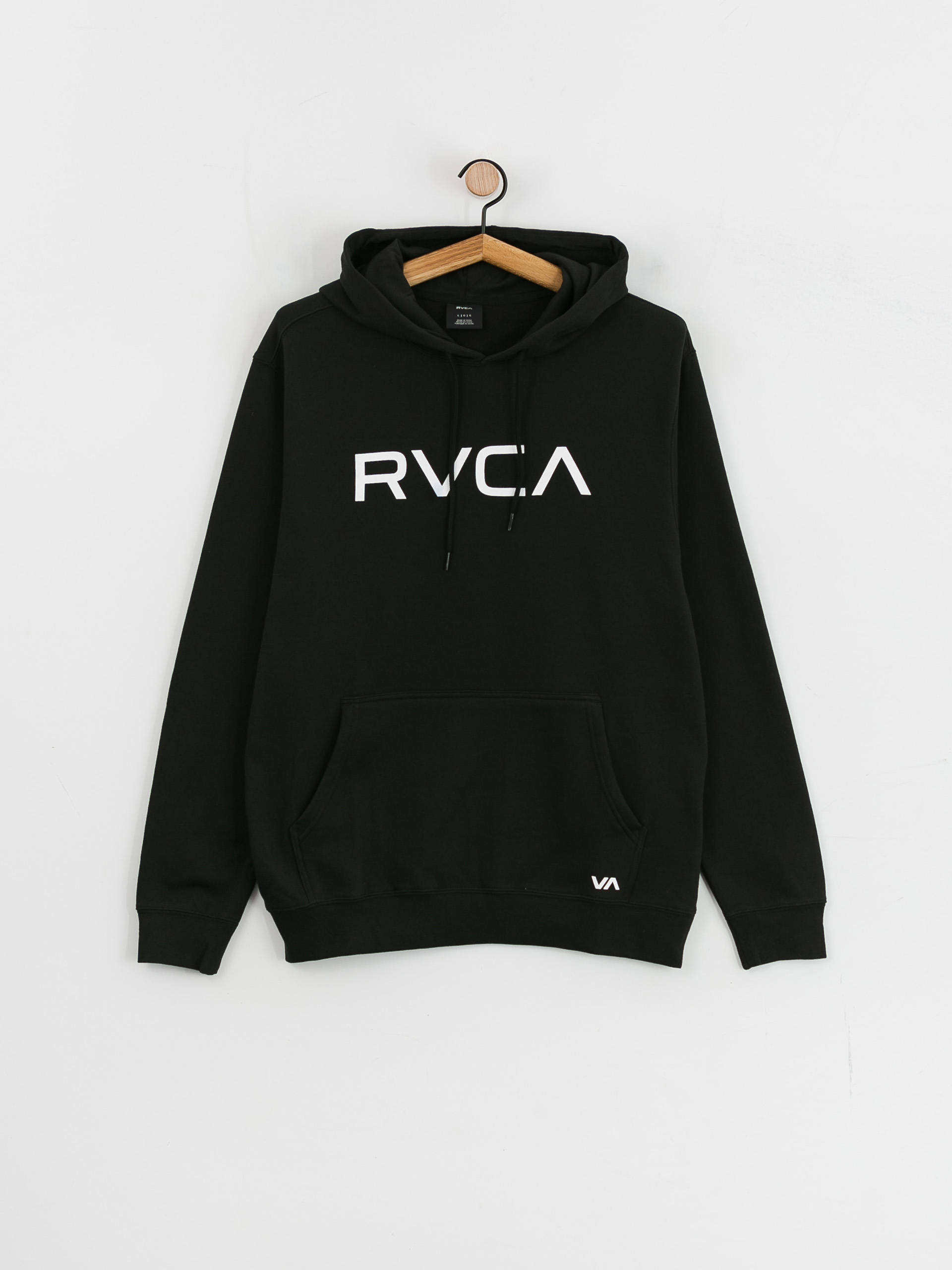 Hanorac cu glugă RVCA Big Rvca HD (black)