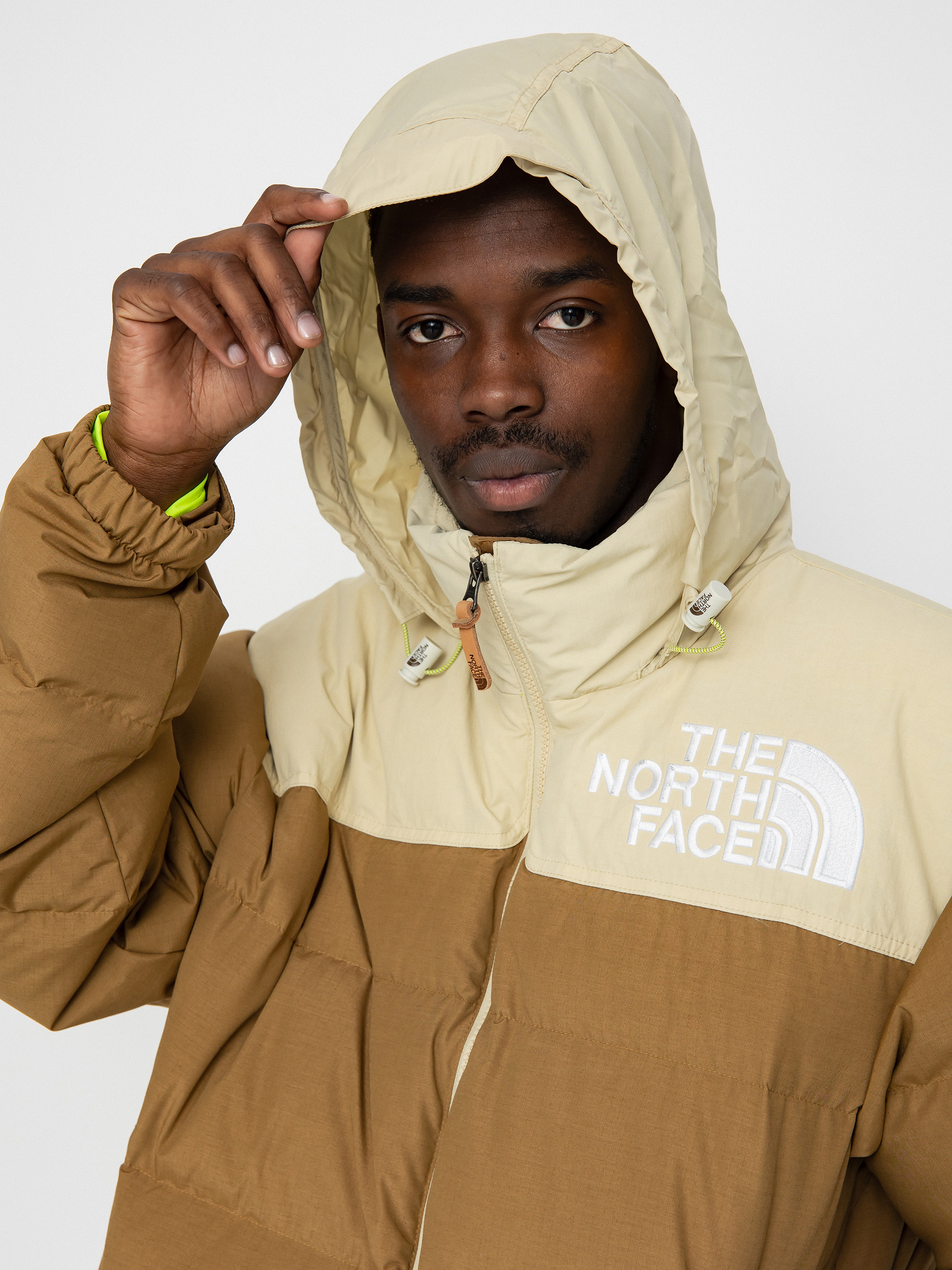 Geacă The North Face 92 Low-Fi Hi-Tek Nuptse (utility brown/gravel)