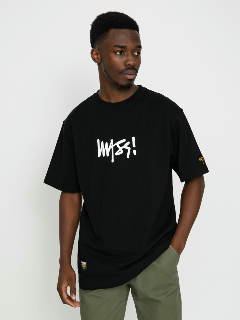 Tricou MassDnm Signature Medium Logo (black)