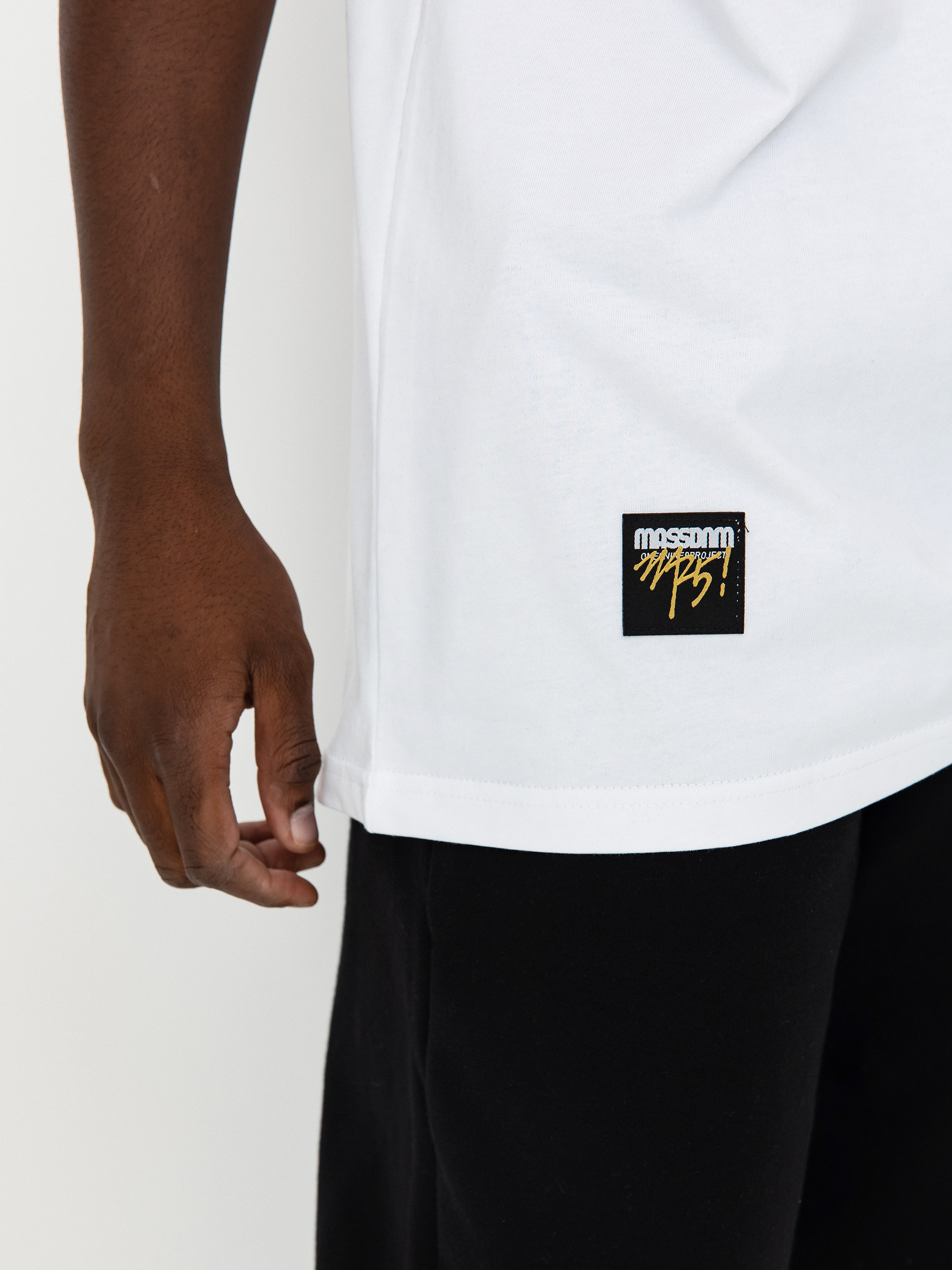 Tricou MassDnm Chrome (white)