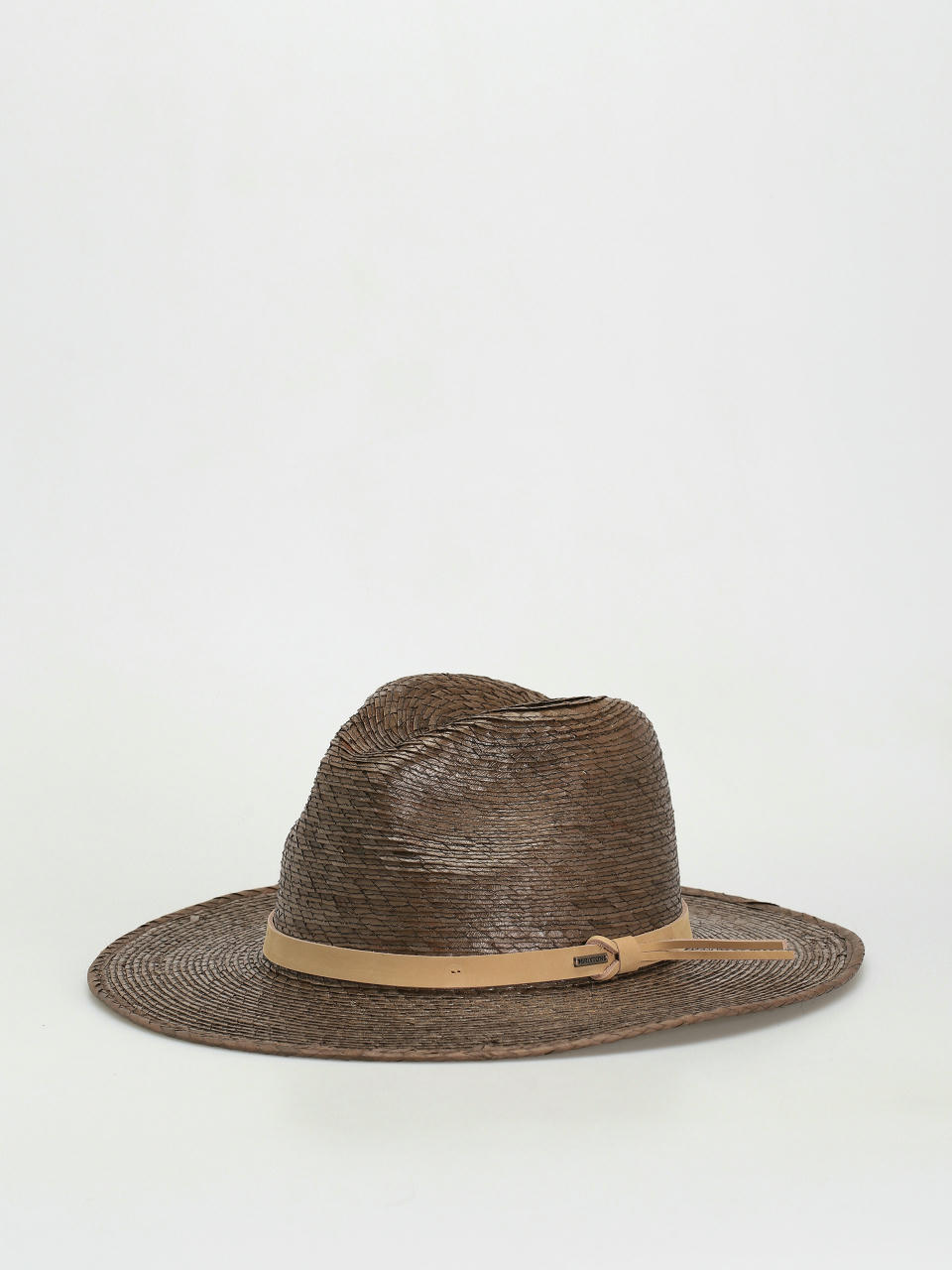 Pălărie Brixton Field Proper Straw Hat (dark earth/natural)