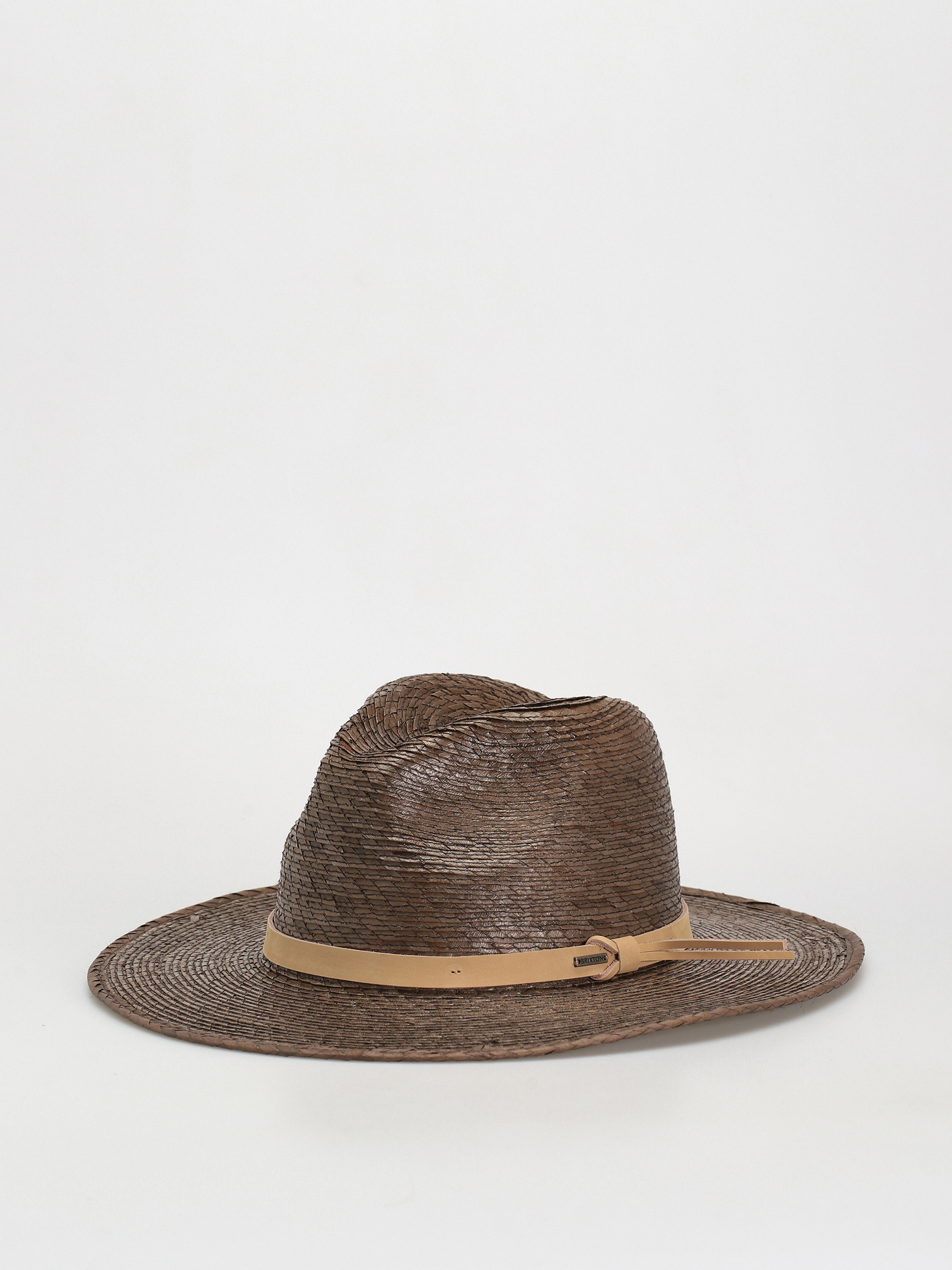 Pu0103lu0103rie Brixton Field Proper Straw Hat (dark earth/natural)