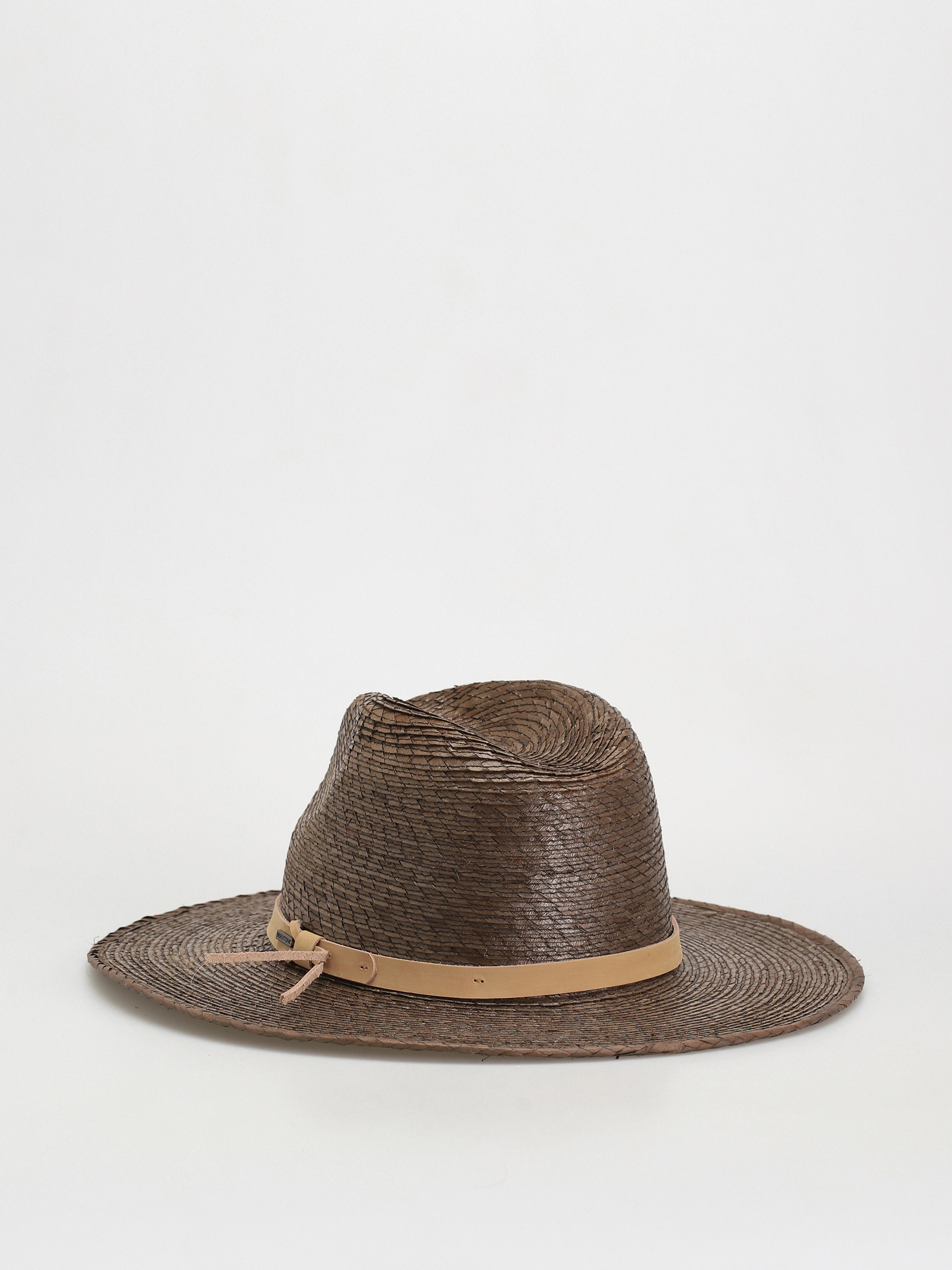 Pălărie Brixton Field Proper Straw Hat (dark earth/natural)