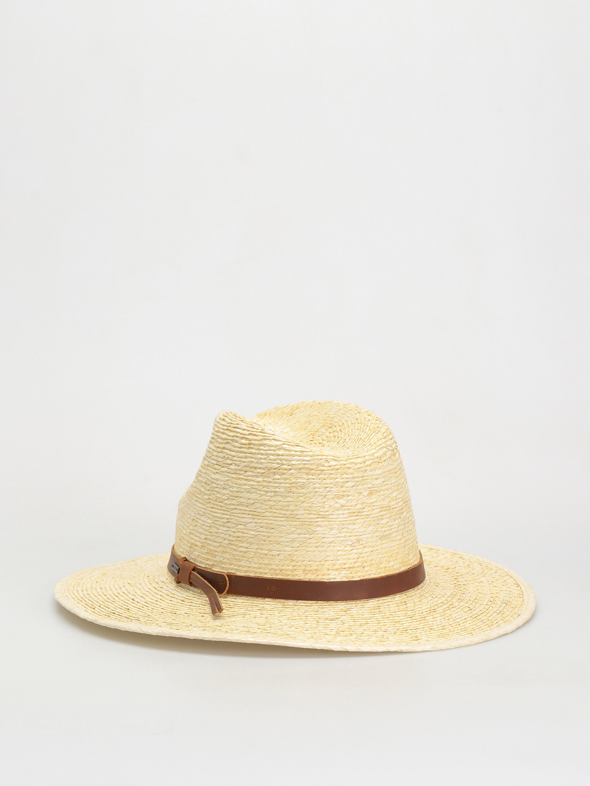 Pălărie Brixton Field Proper Straw Hat (natural/brown)